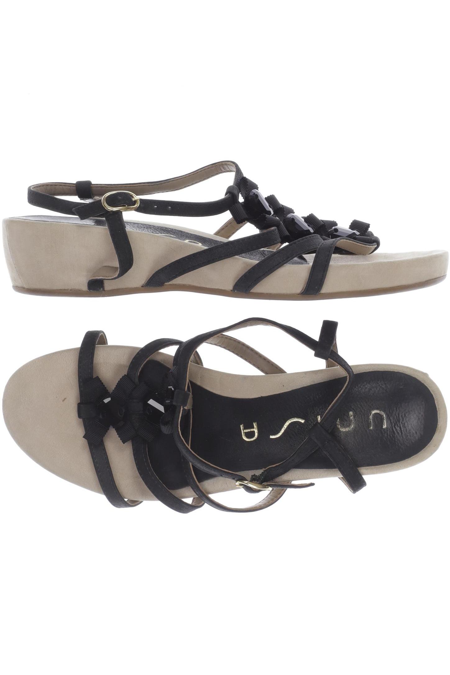 

Unisa Damen Sandale, schwarz, Gr. 39