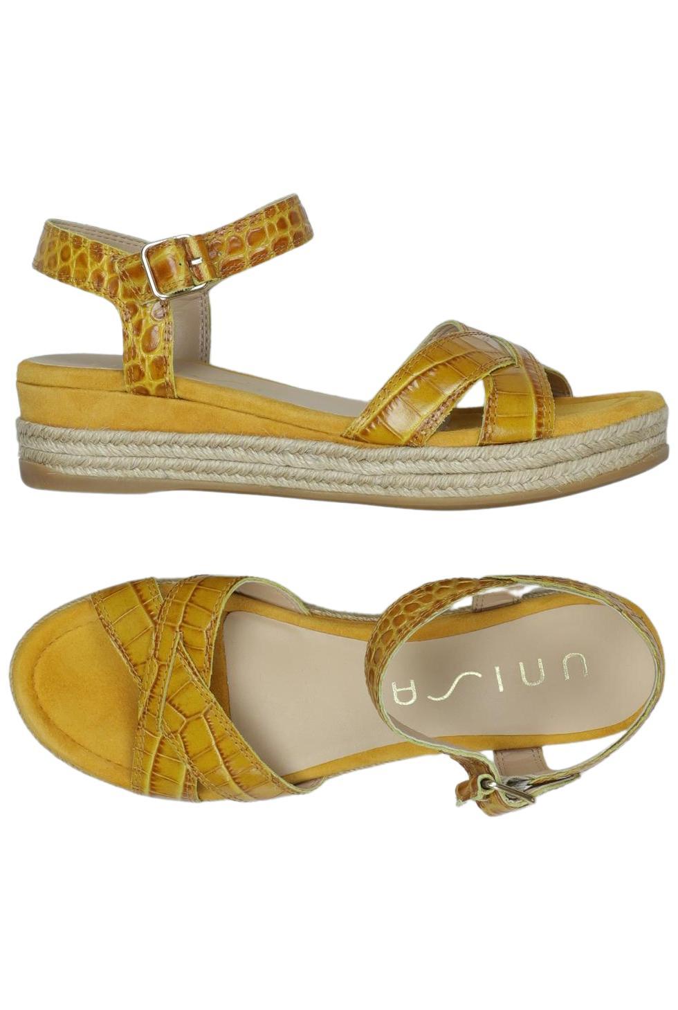 

Unisa Damen Sandale, gelb, Gr. 39