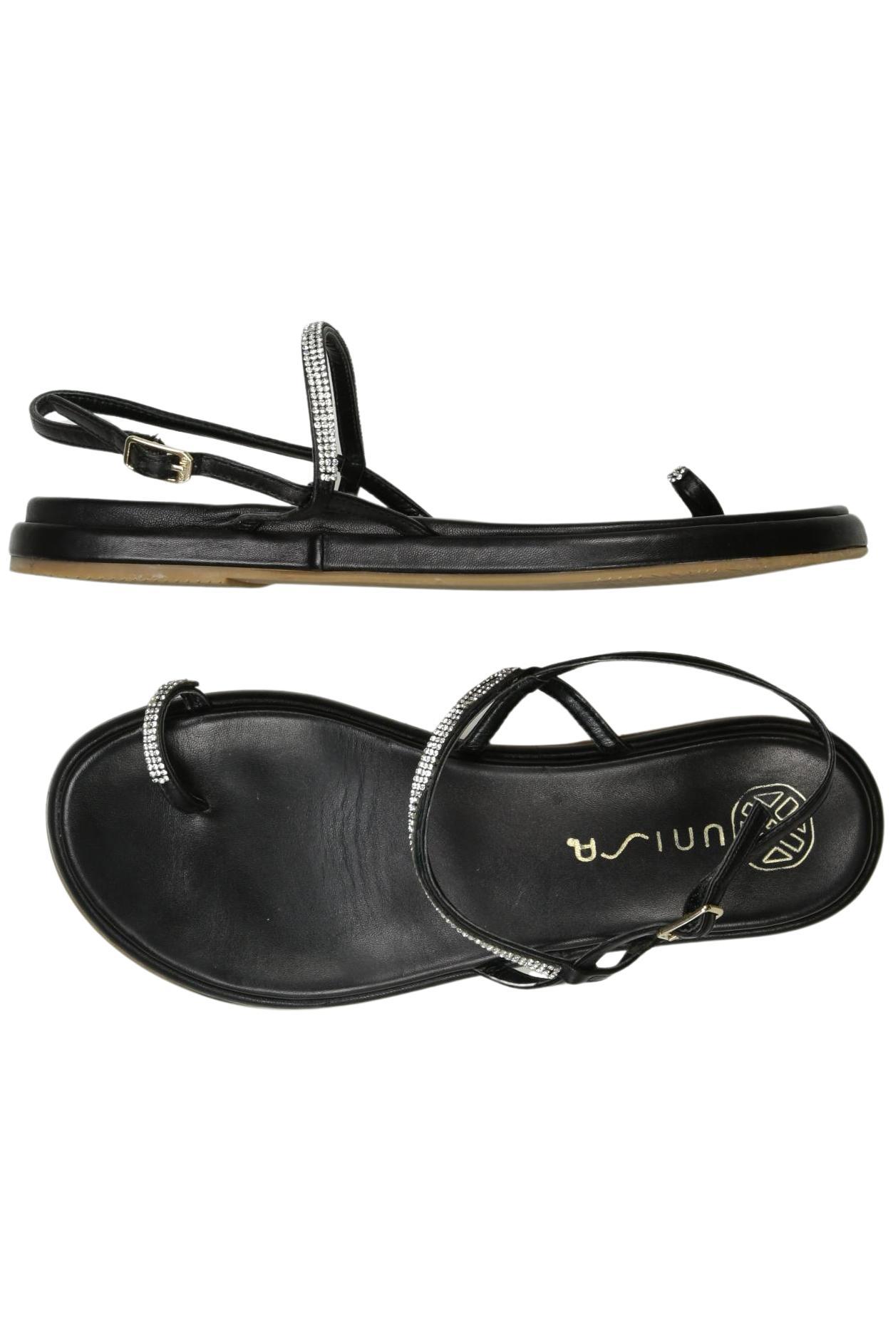 

Unisa Damen Sandale, schwarz, Gr. 40