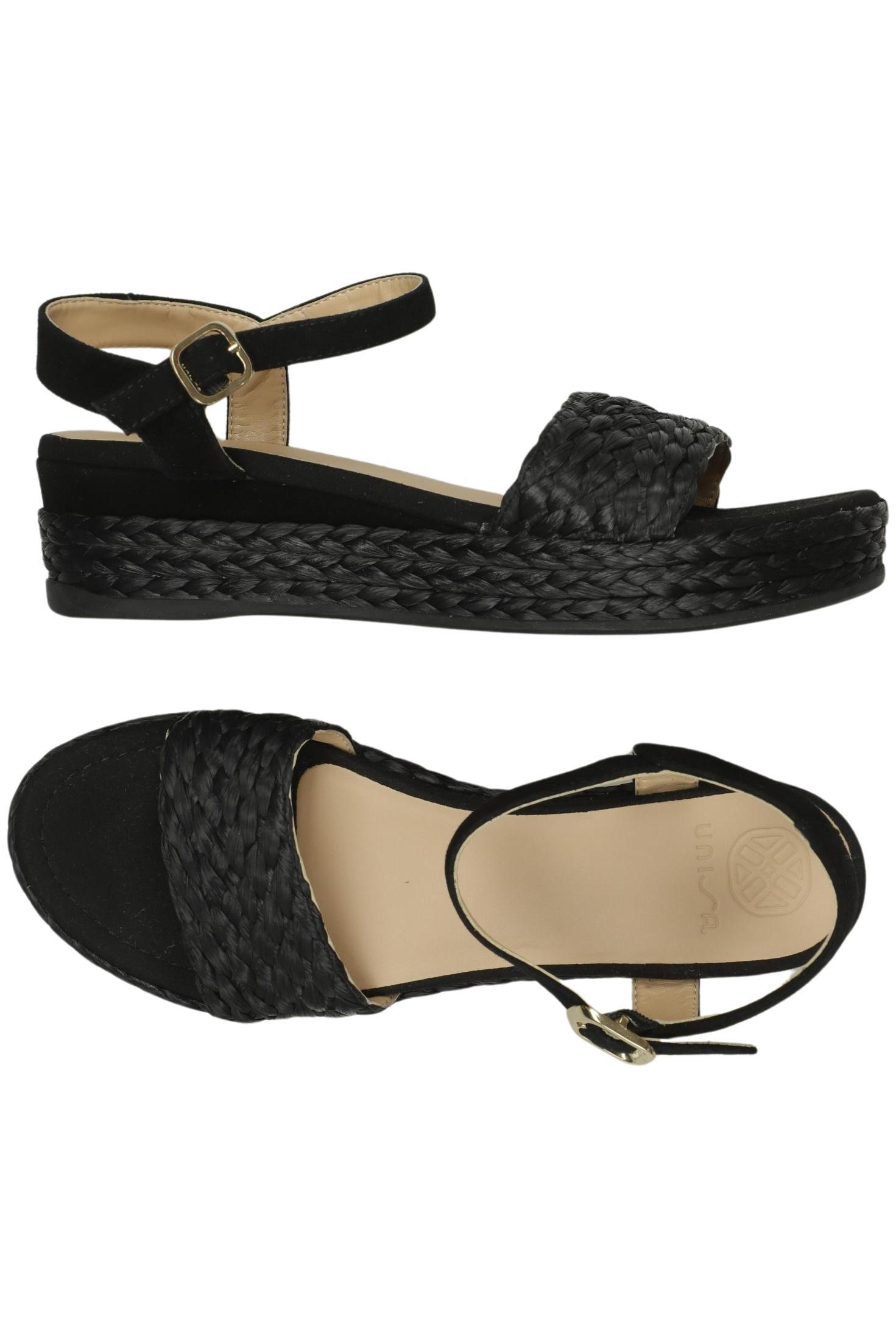 

Unisa Damen Sandale, schwarz, Gr. 41