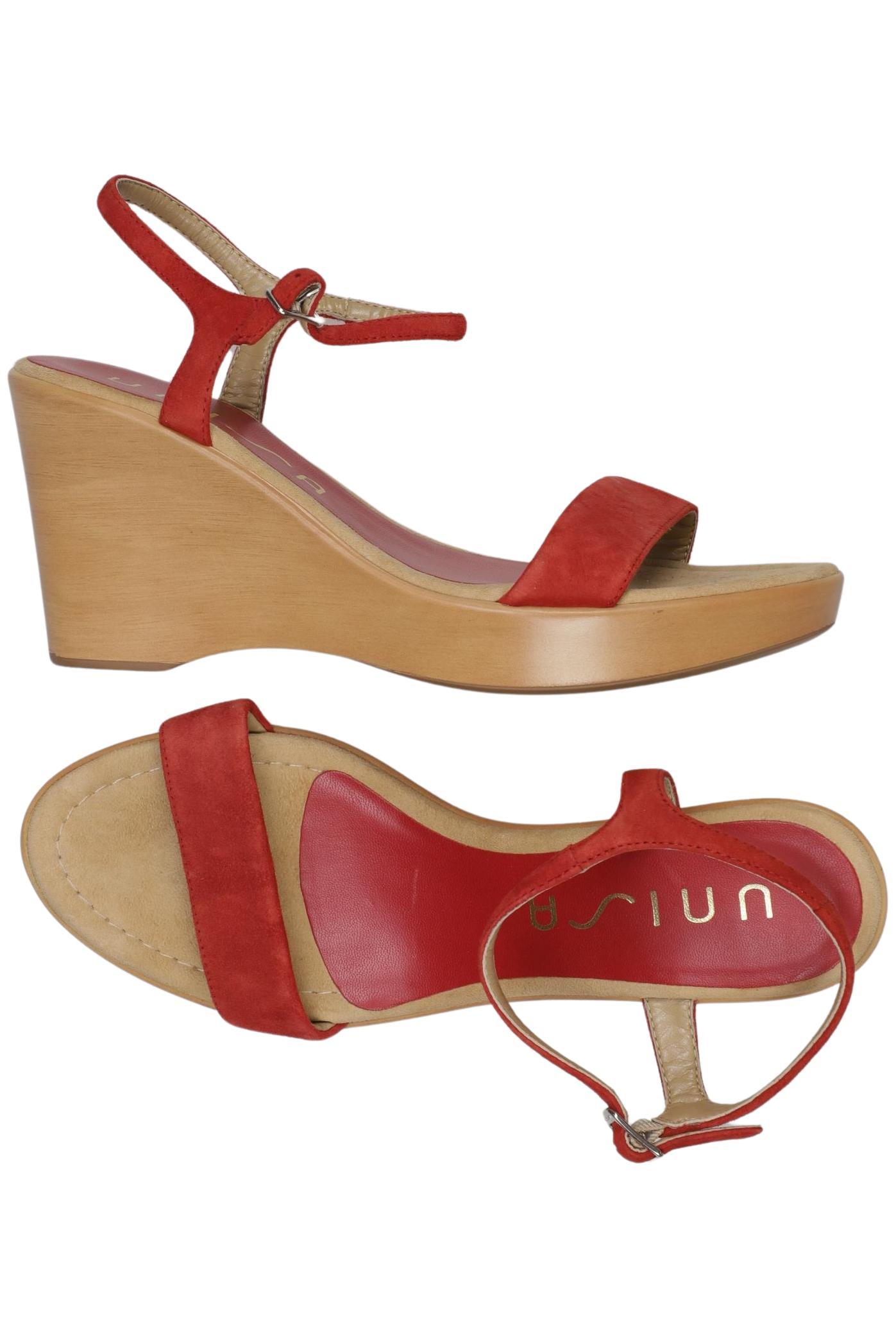 

Unisa Damen Sandale, rot, Gr. 40