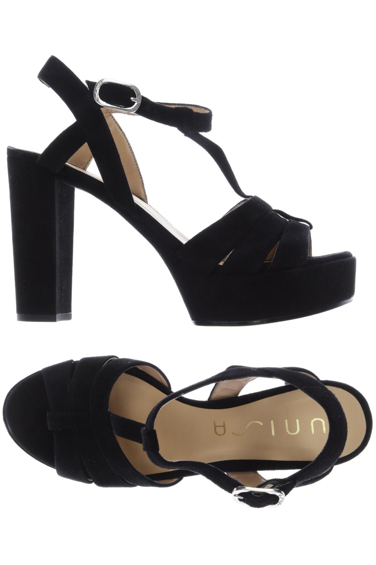 

Unisa Damen Sandale, schwarz, Gr. 39