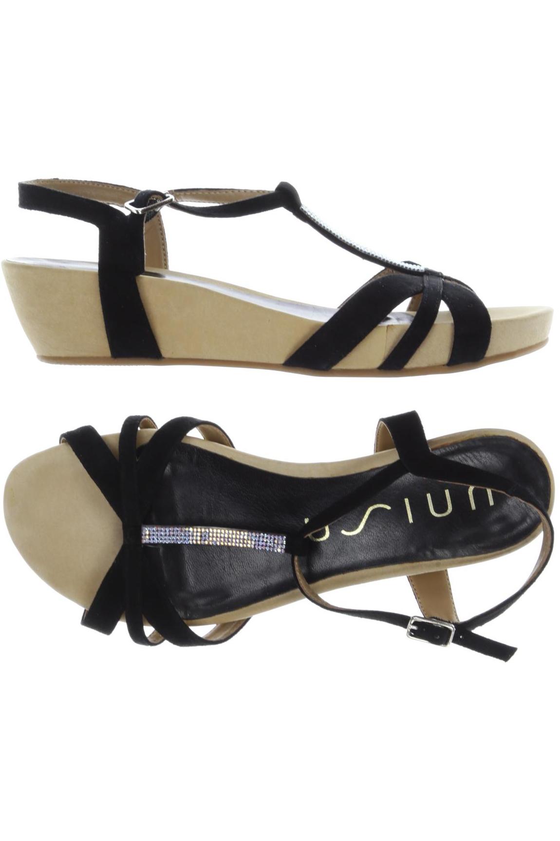

Unisa Damen Sandale, schwarz, Gr. 36
