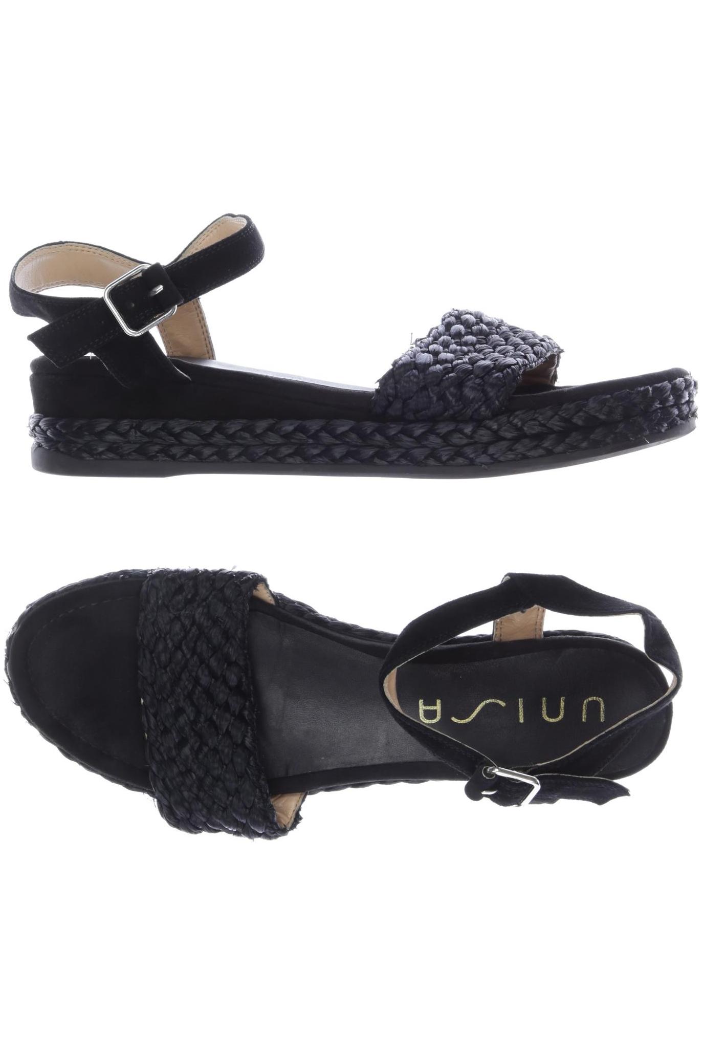 

Unisa Damen Sandale, schwarz, Gr. 42