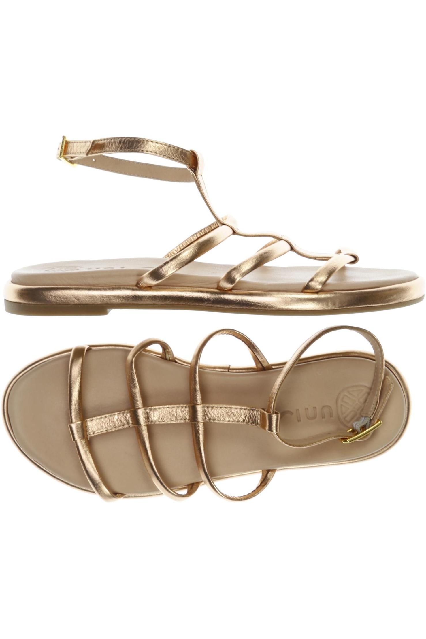 

Unisa Damen Sandale, gold, Gr. 37