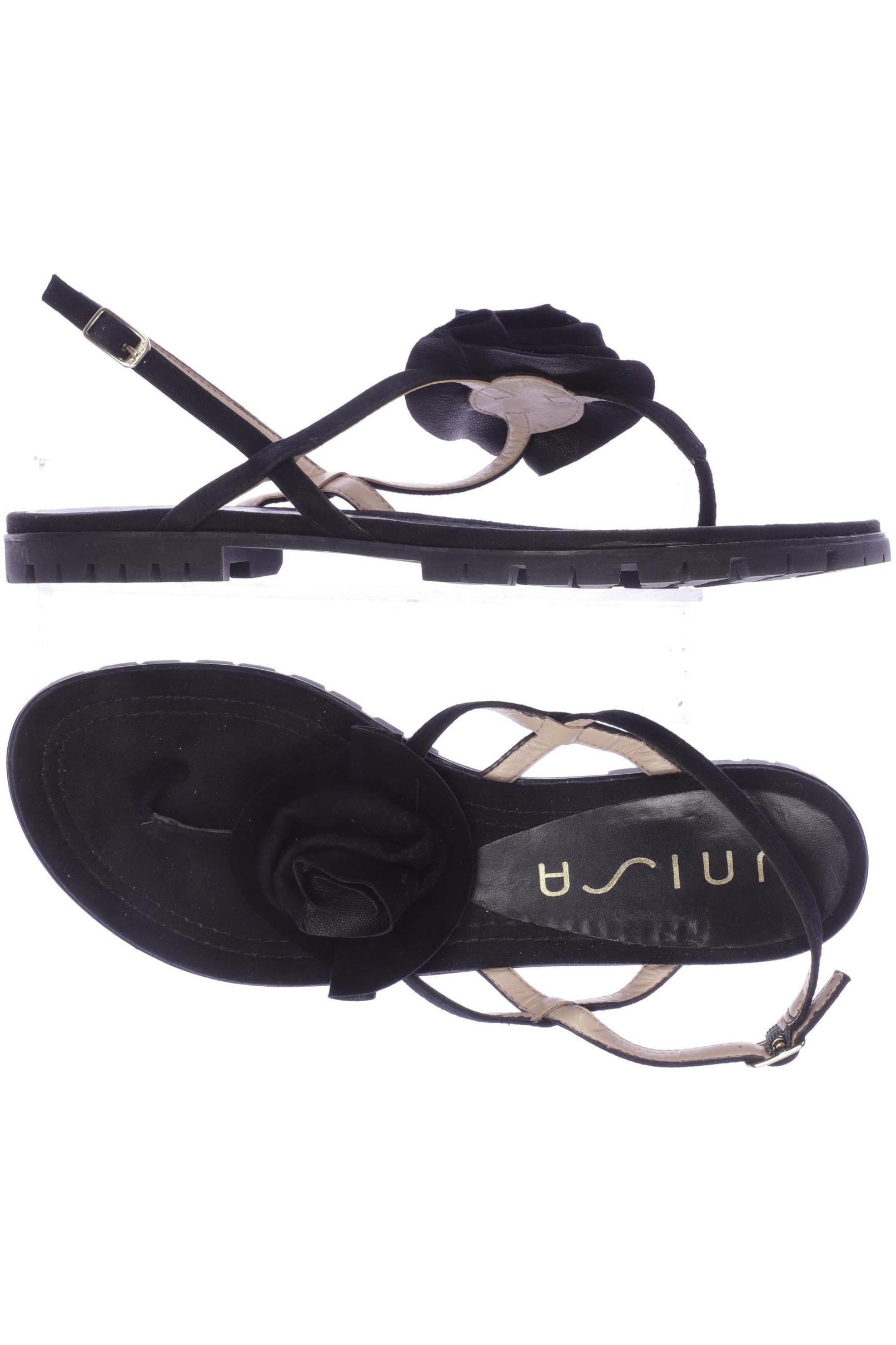 

Unisa Damen Sandale, schwarz, Gr. 40