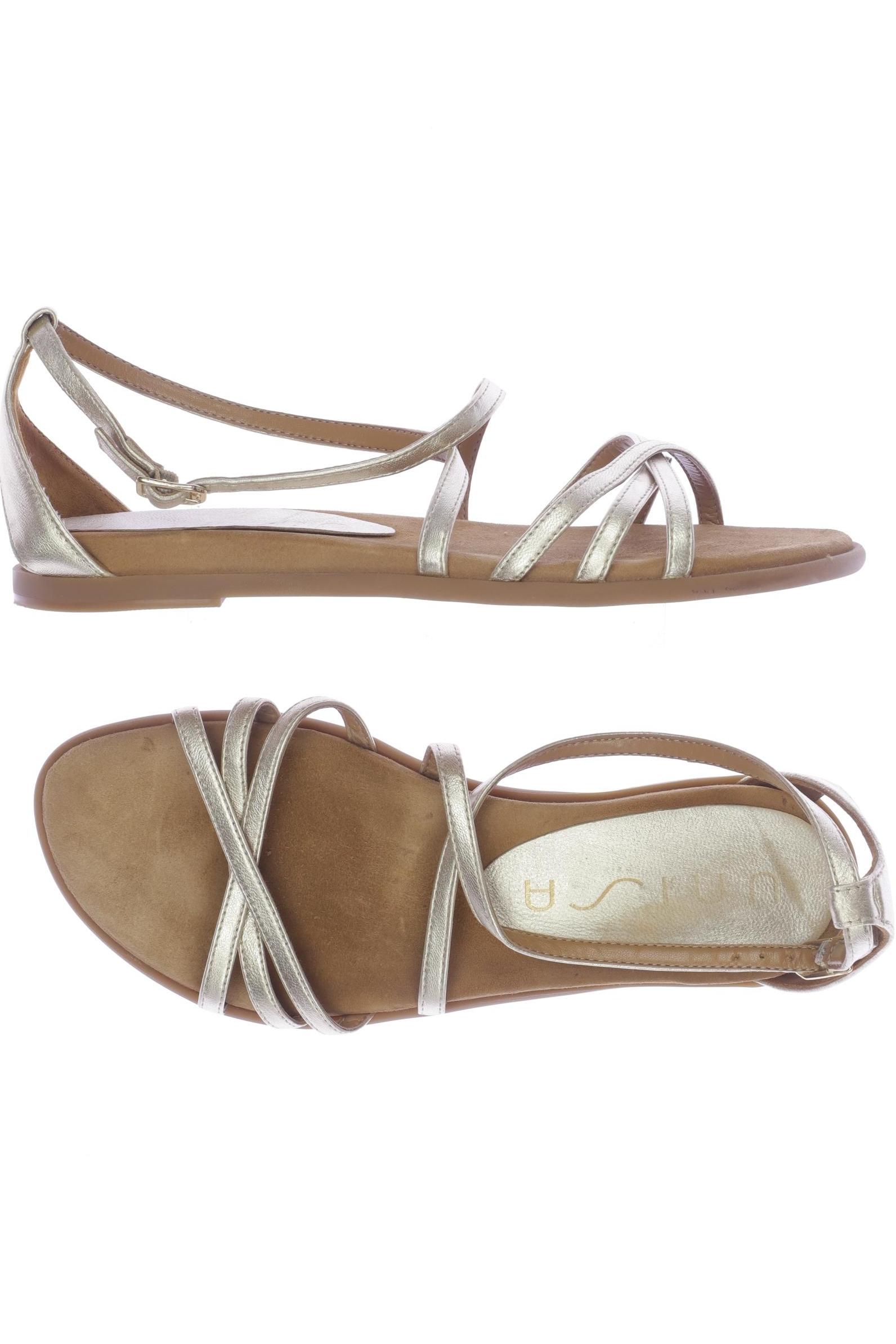 

Unisa Damen Sandale, gold, Gr. 38