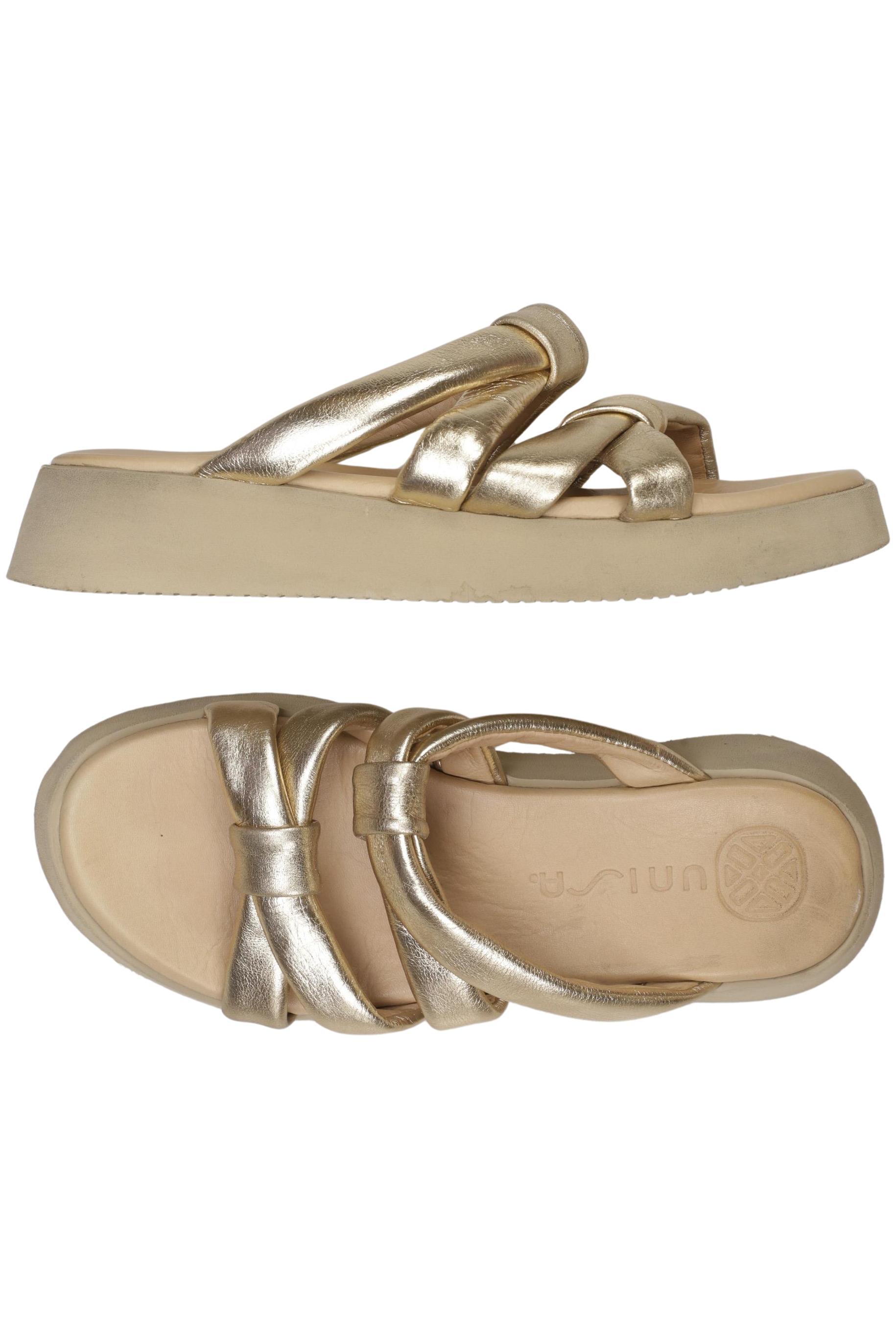 

Unisa Damen Sandale, gold, Gr. 36