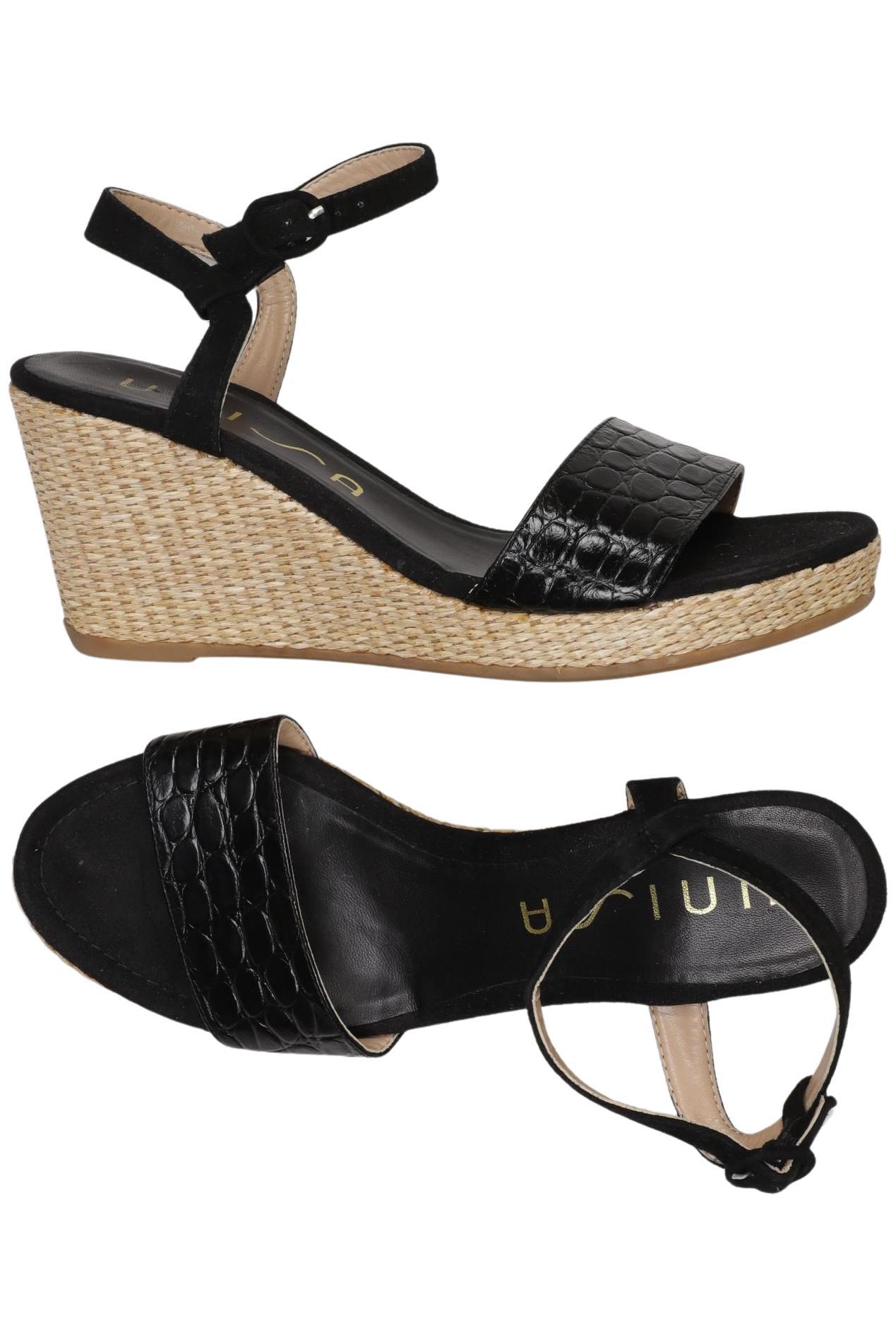 

Unisa Damen Sandale, schwarz, Gr. 40