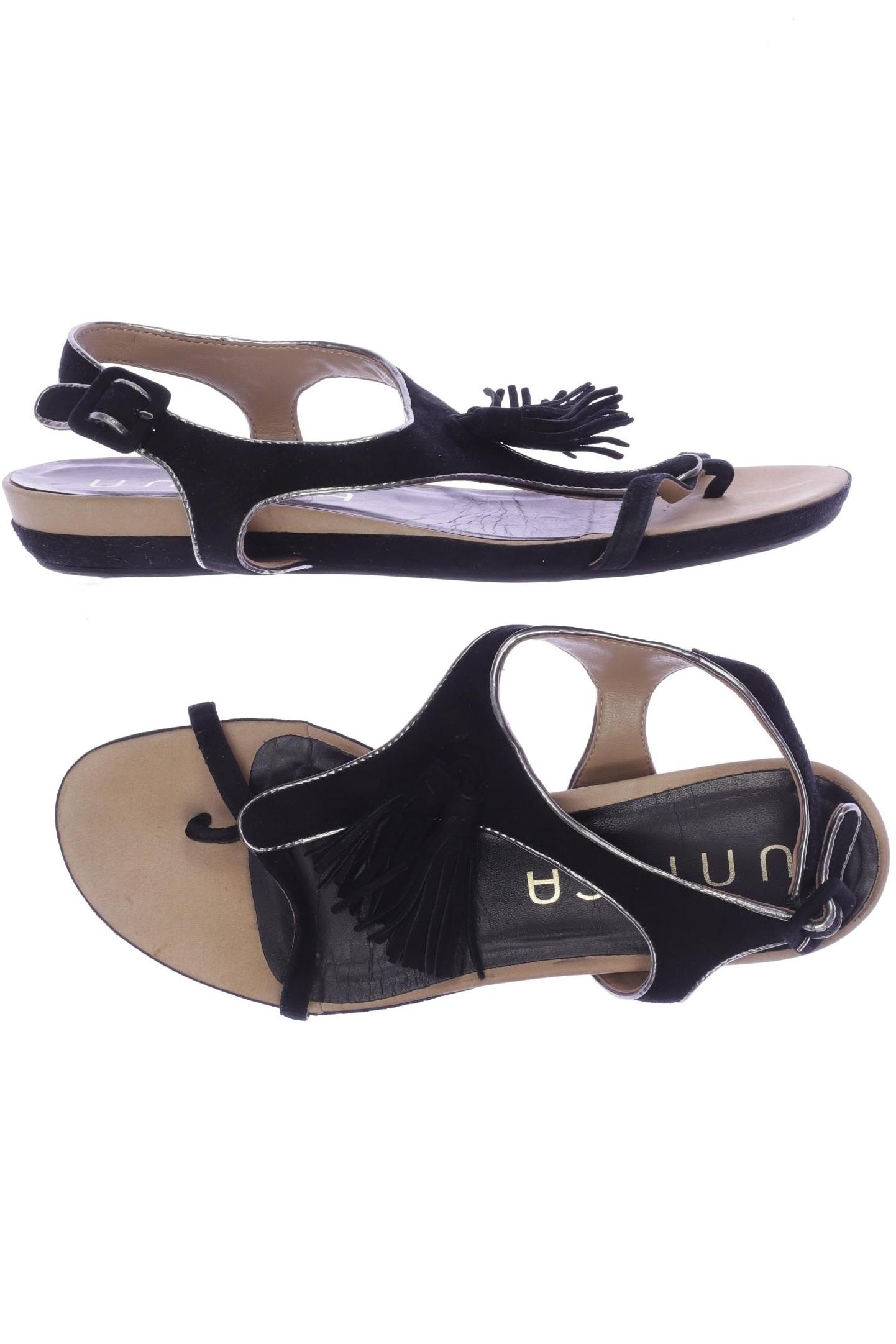 

Unisa Damen Sandale, schwarz, Gr. 39