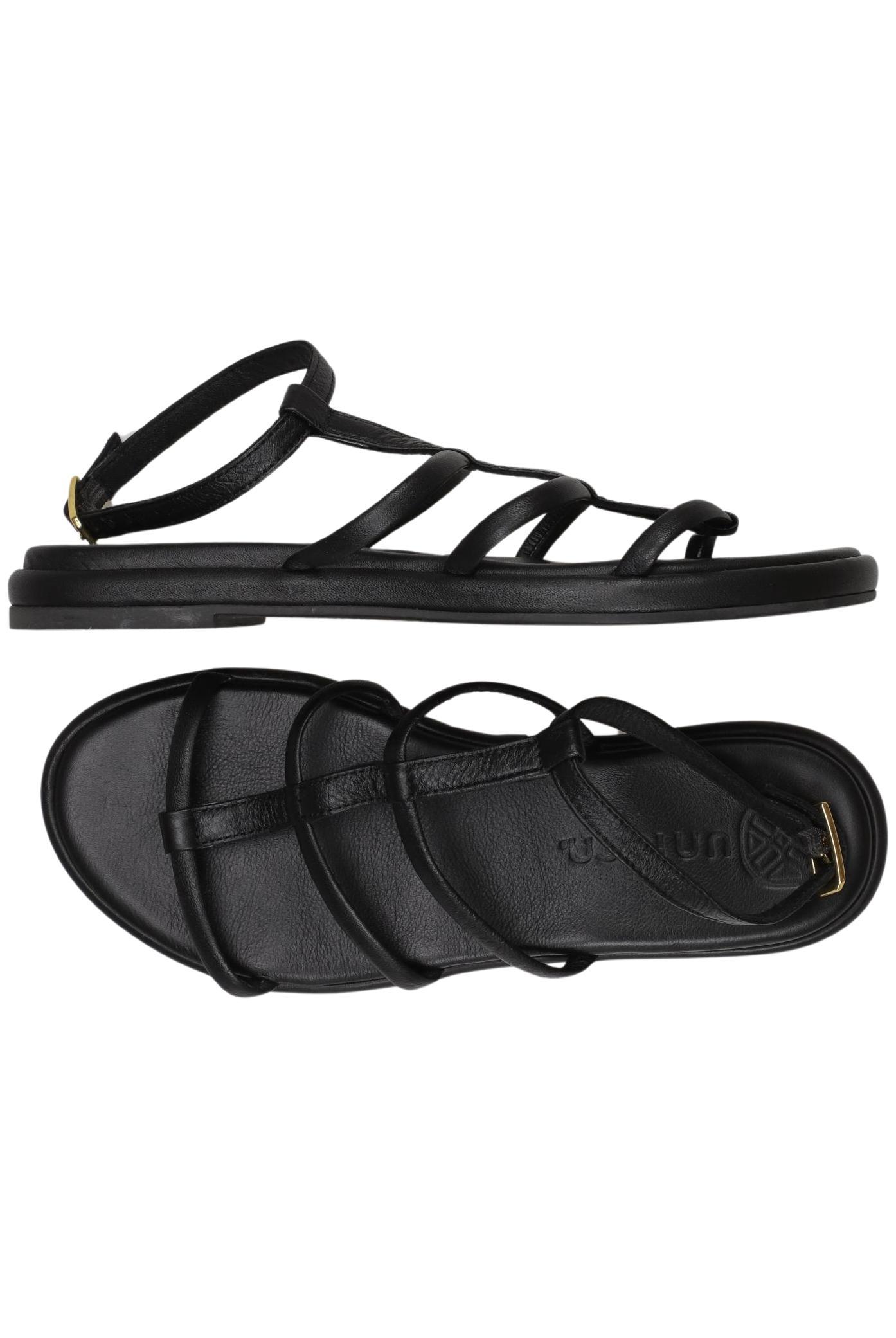 

Unisa Damen Sandale, schwarz, Gr. 38