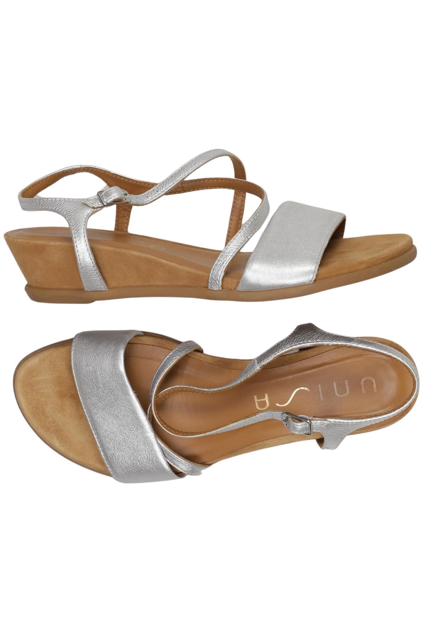 

Unisa Damen Sandale, silber, Gr. 39