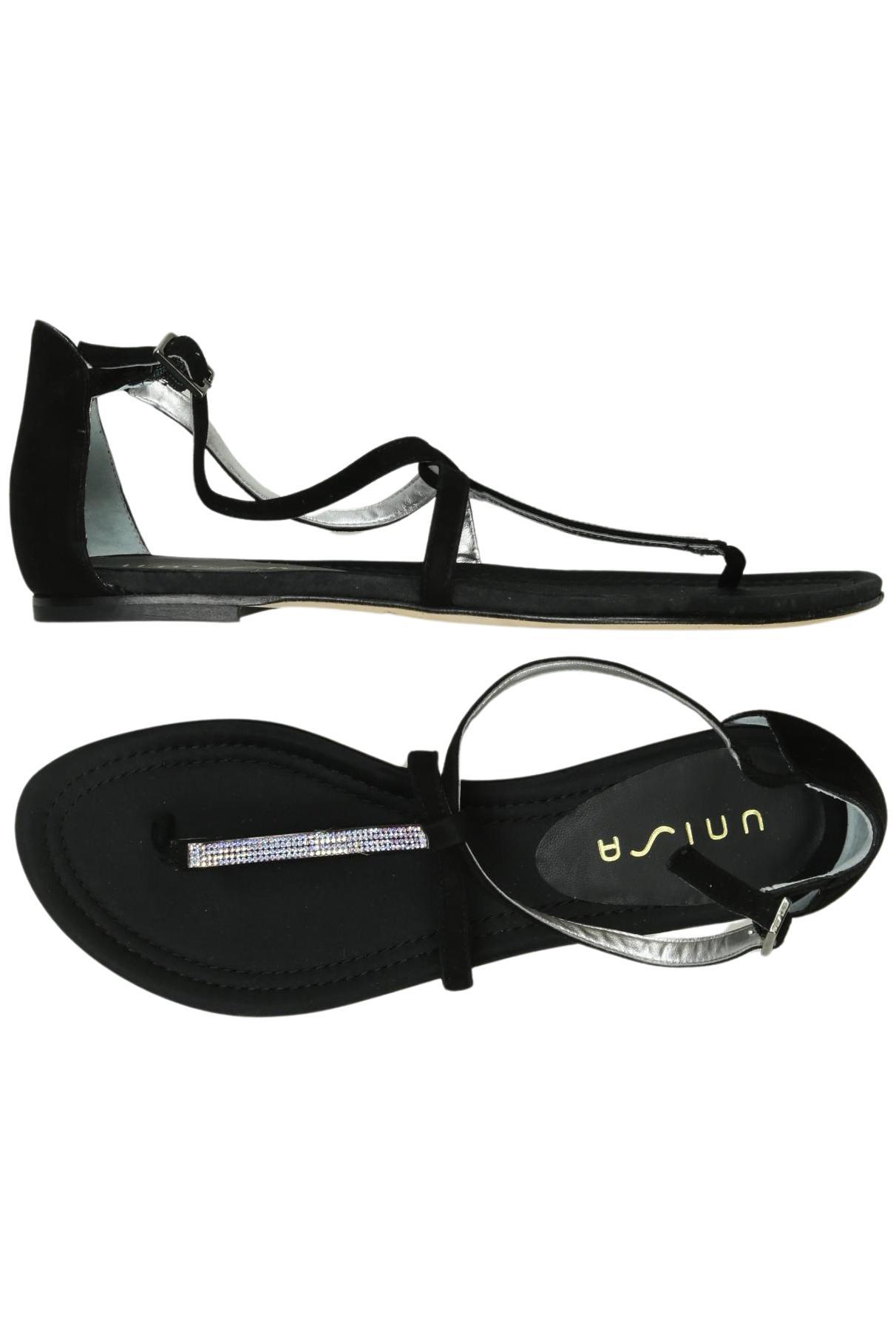 

Unisa Damen Sandale, schwarz, Gr. 38