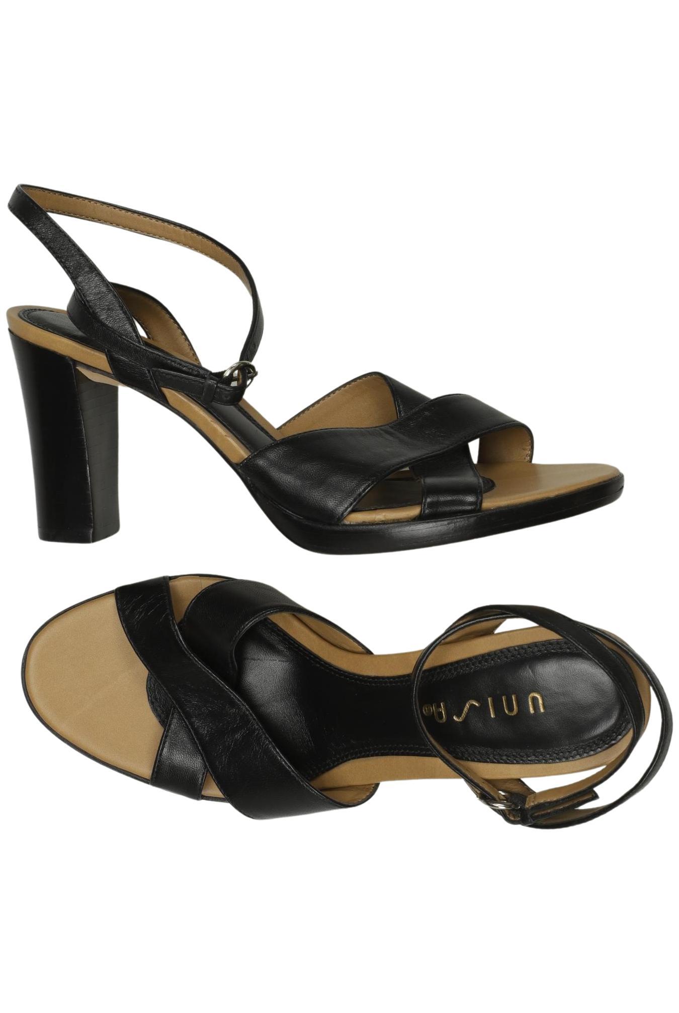 

Unisa Damen Sandale, schwarz, Gr. 38