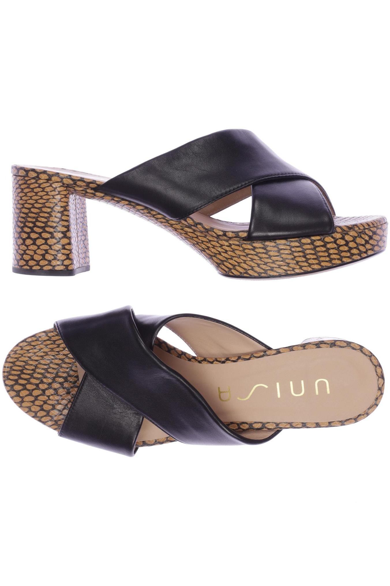 

Unisa Damen Sandale, schwarz, Gr. 40