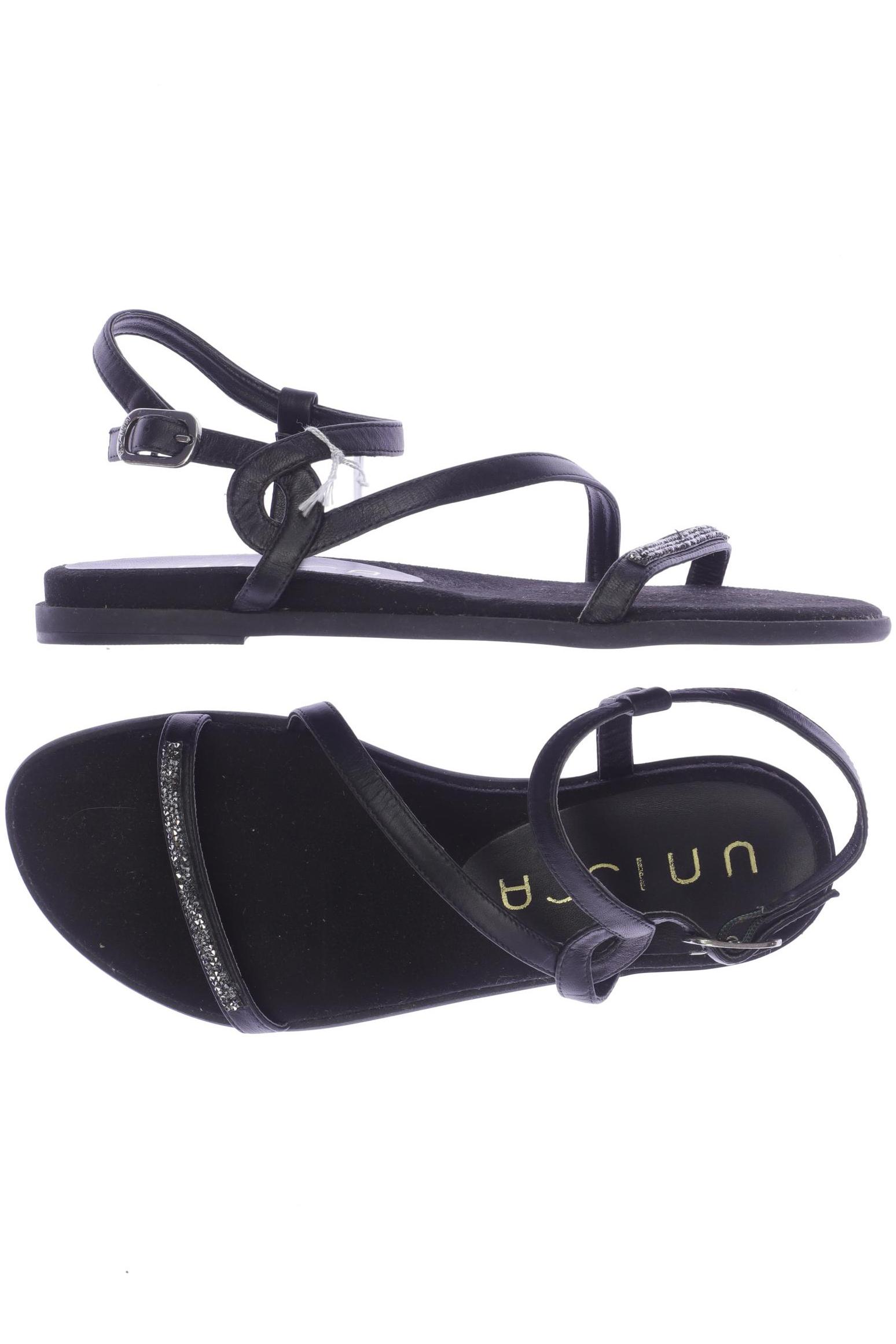 

Unisa Damen Sandale, schwarz, Gr. 37