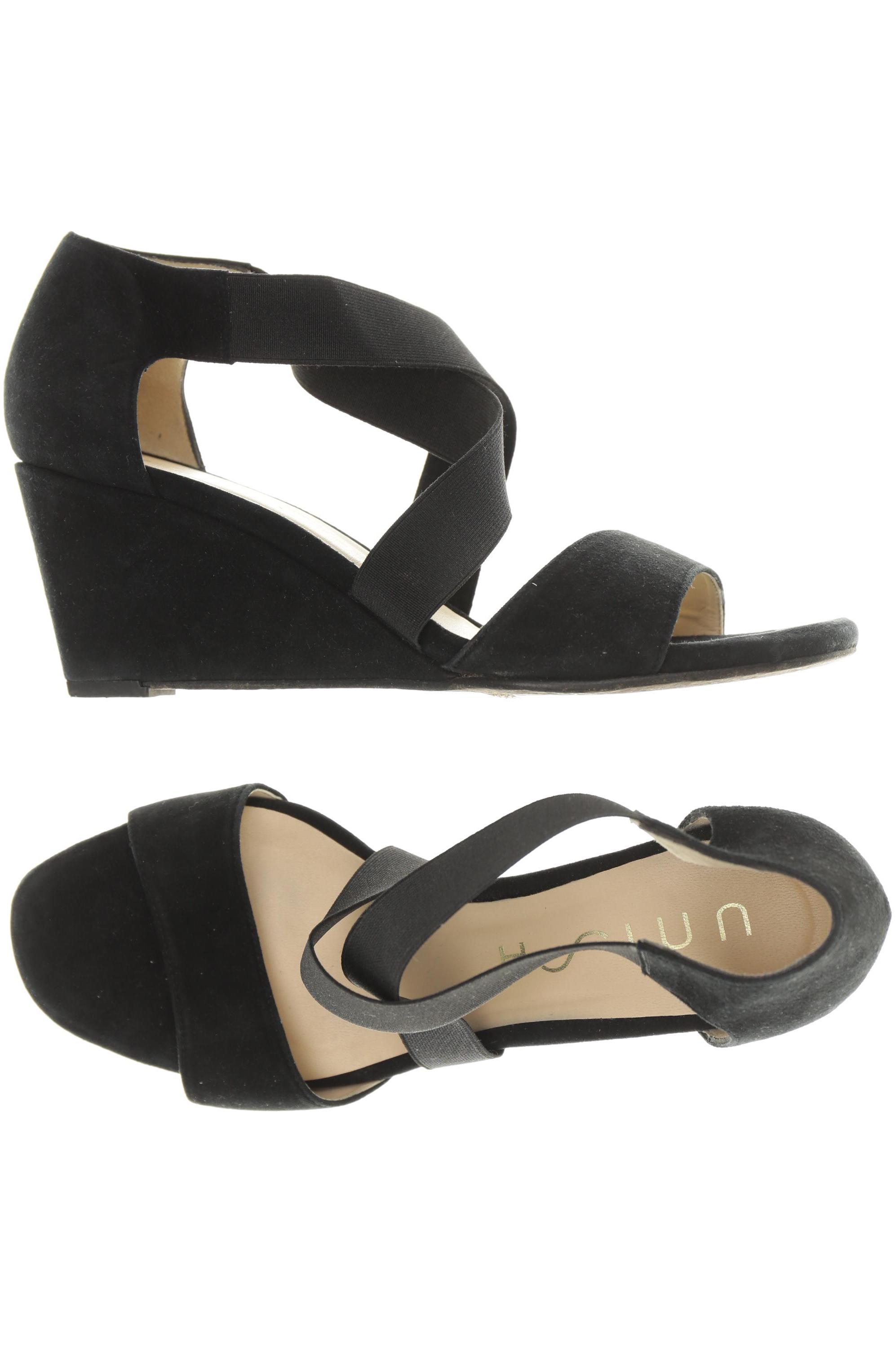 

Unisa Damen Sandale, schwarz, Gr. 40