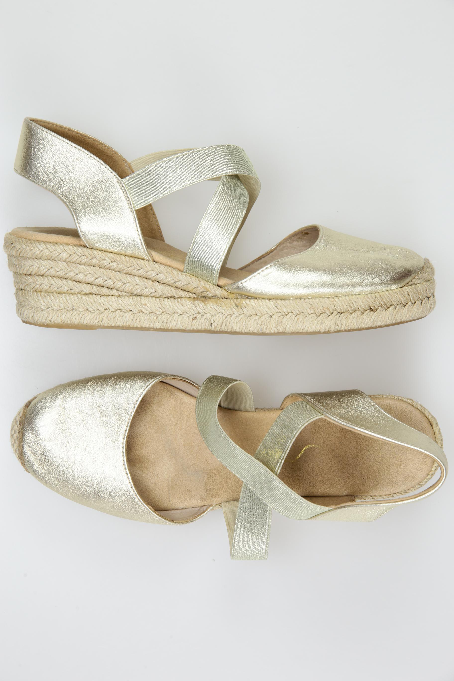 

Unisa Damen Sandale, gold, Gr. 37