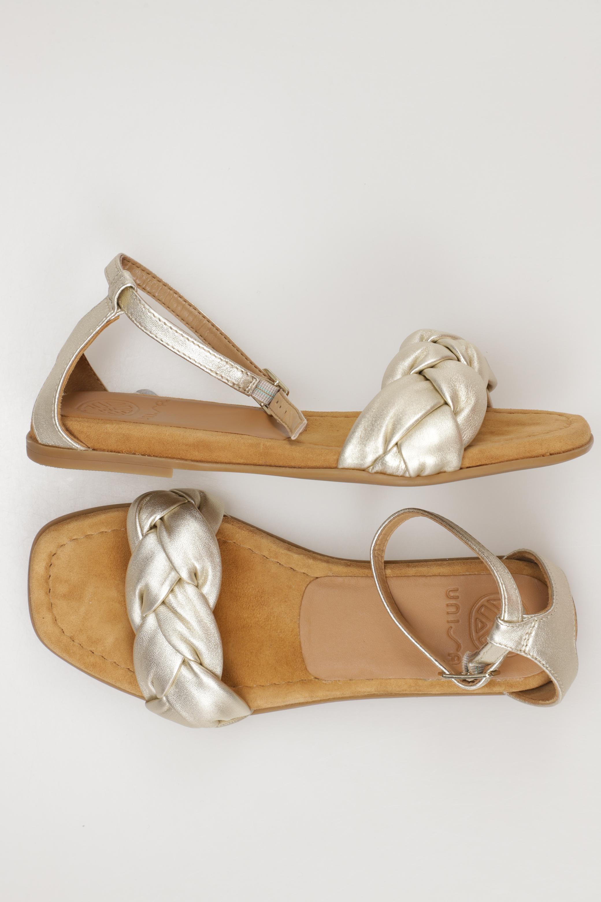 

Unisa Damen Sandale, gold, Gr. 36