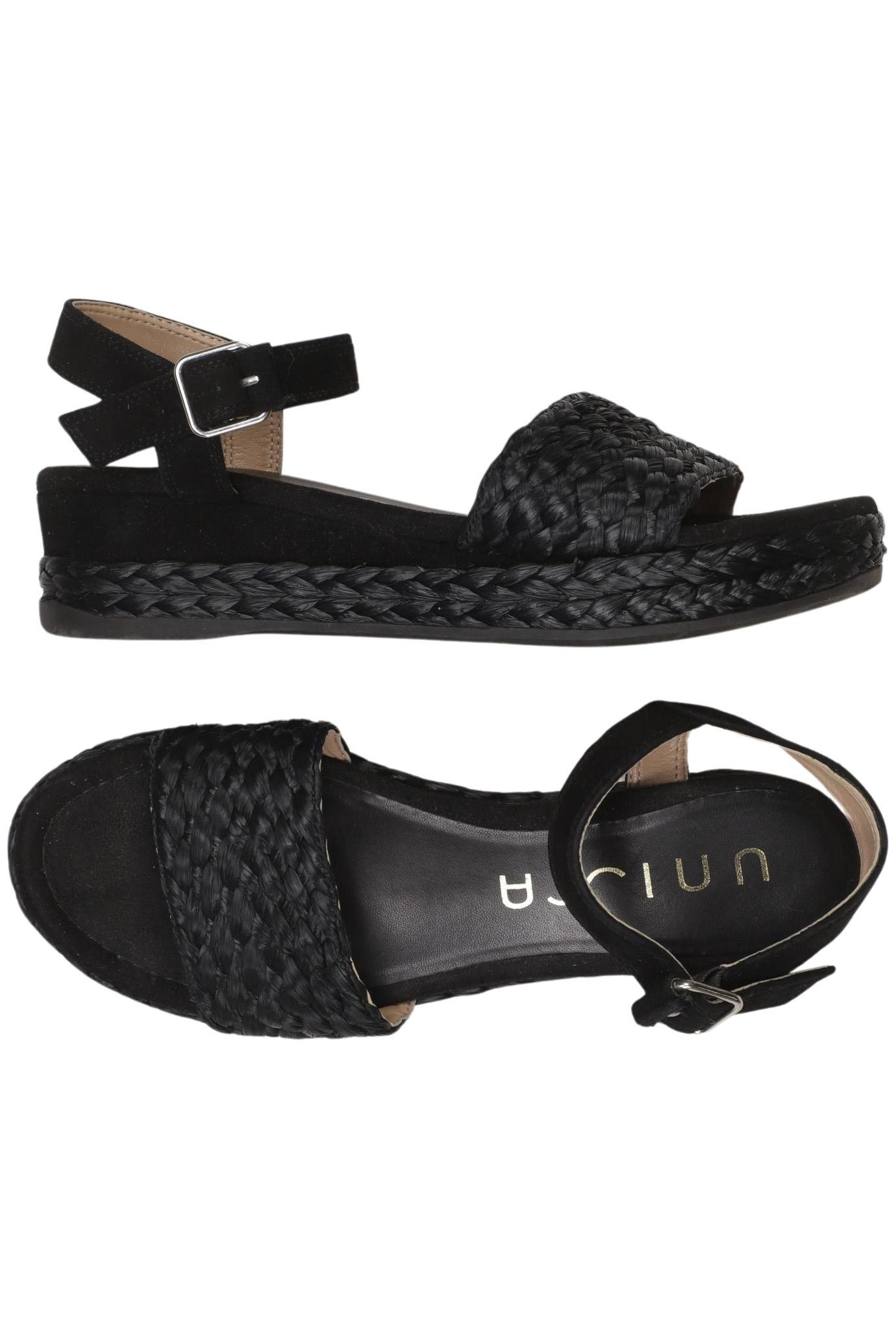 

Unisa Damen Sandale, schwarz, Gr. 37