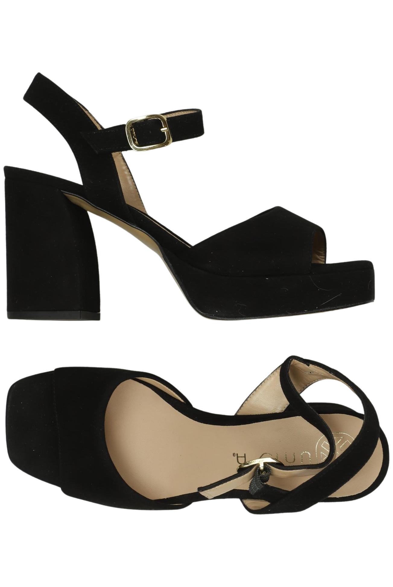 

Unisa Damen Sandale, schwarz, Gr. 38