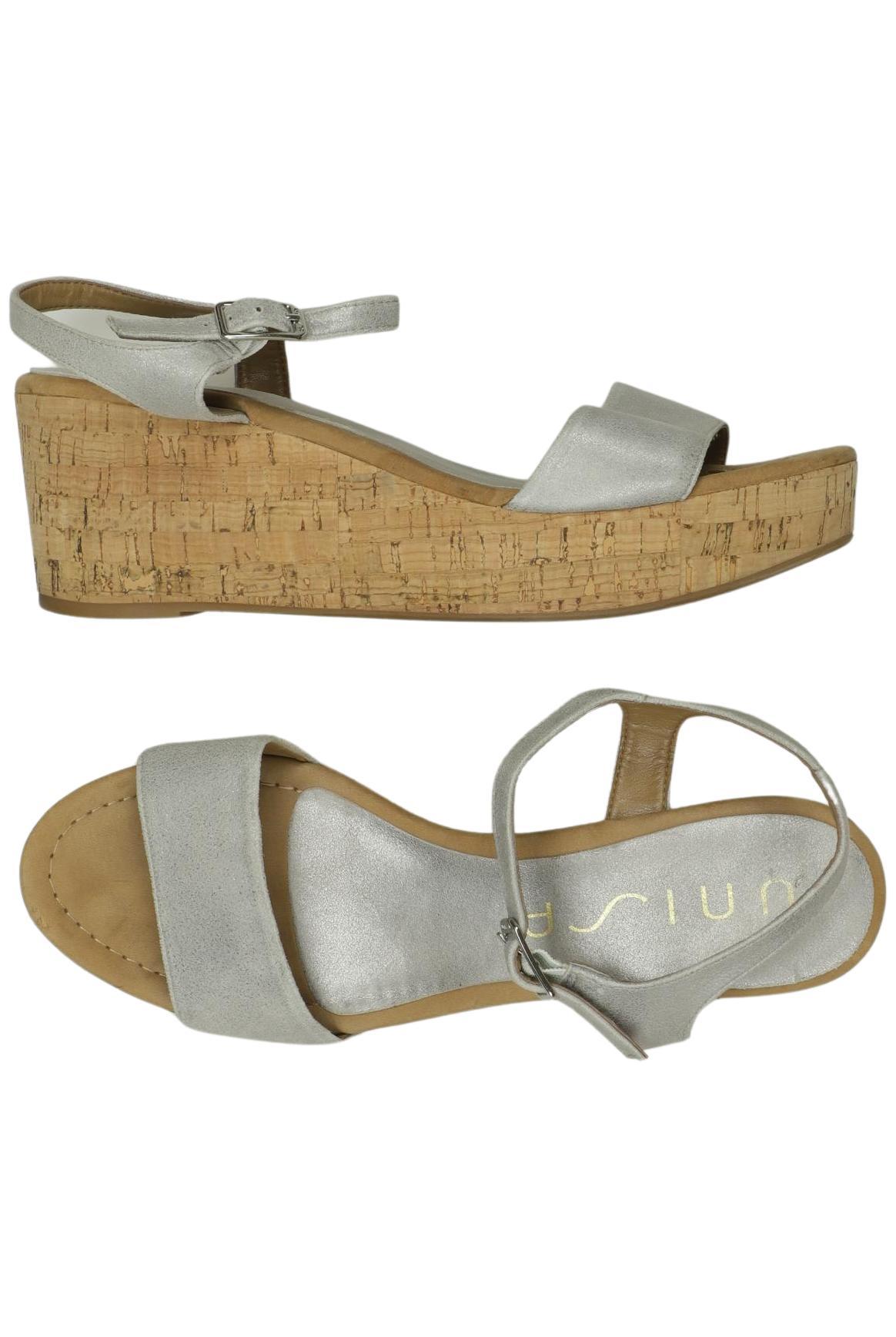 

Unisa Damen Sandale, silber, Gr. 38