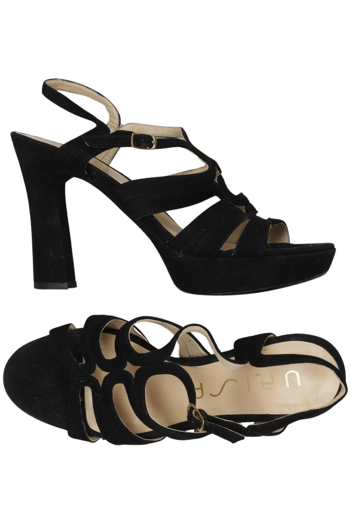 

Unisa Damen Sandale, schwarz, Gr. 39