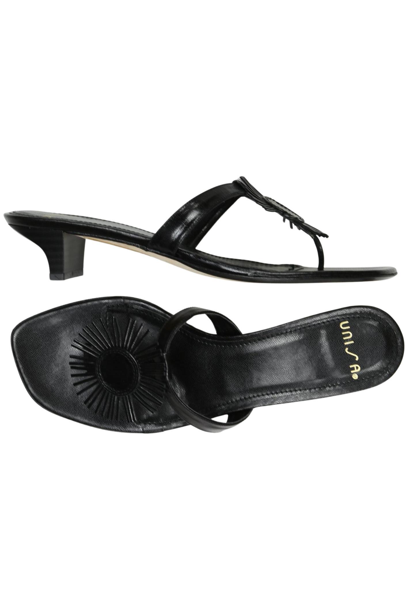

Unisa Damen Sandale, schwarz, Gr. 39