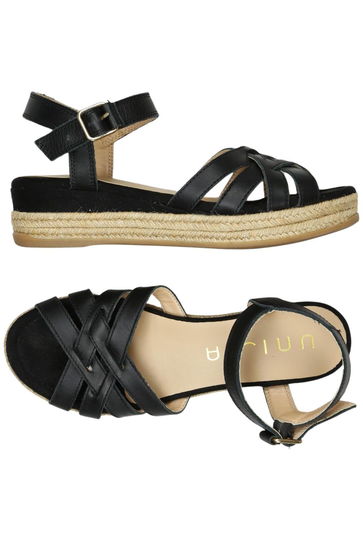 

Unisa Damen Sandale, schwarz, Gr. 37