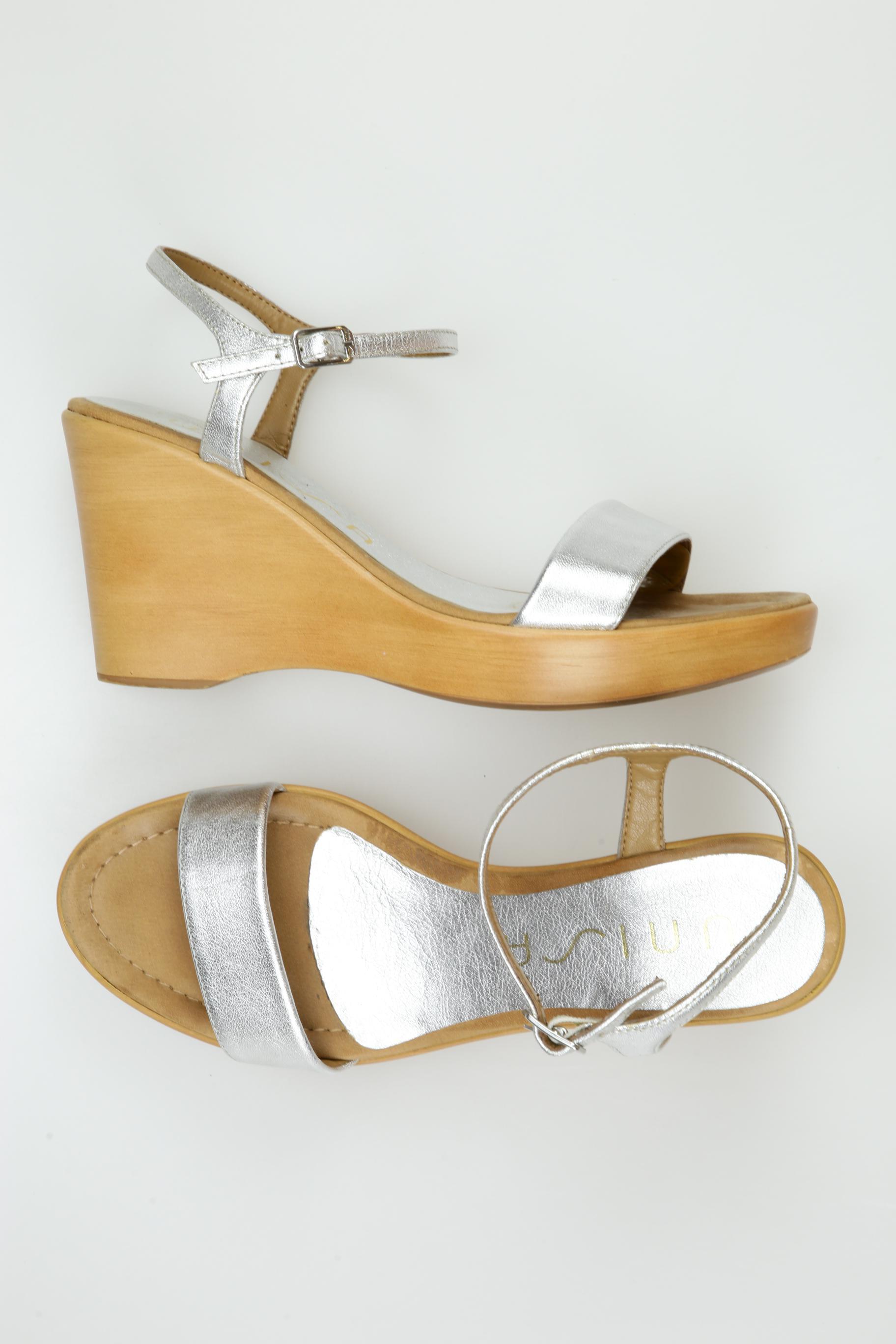 

Unisa Damen Sandale, silber, Gr. 38