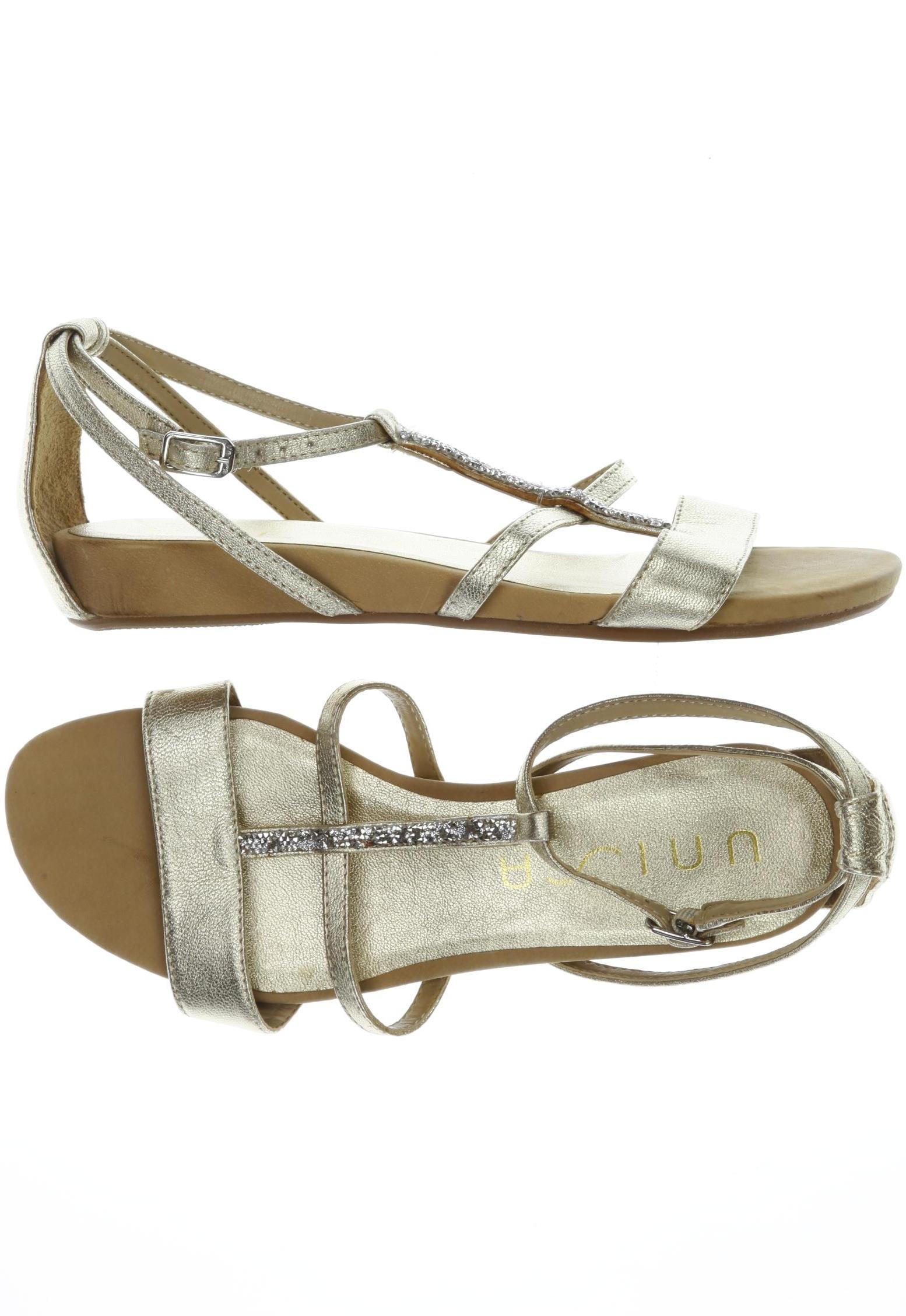 

Unisa Damen Sandale, gold, Gr. 38