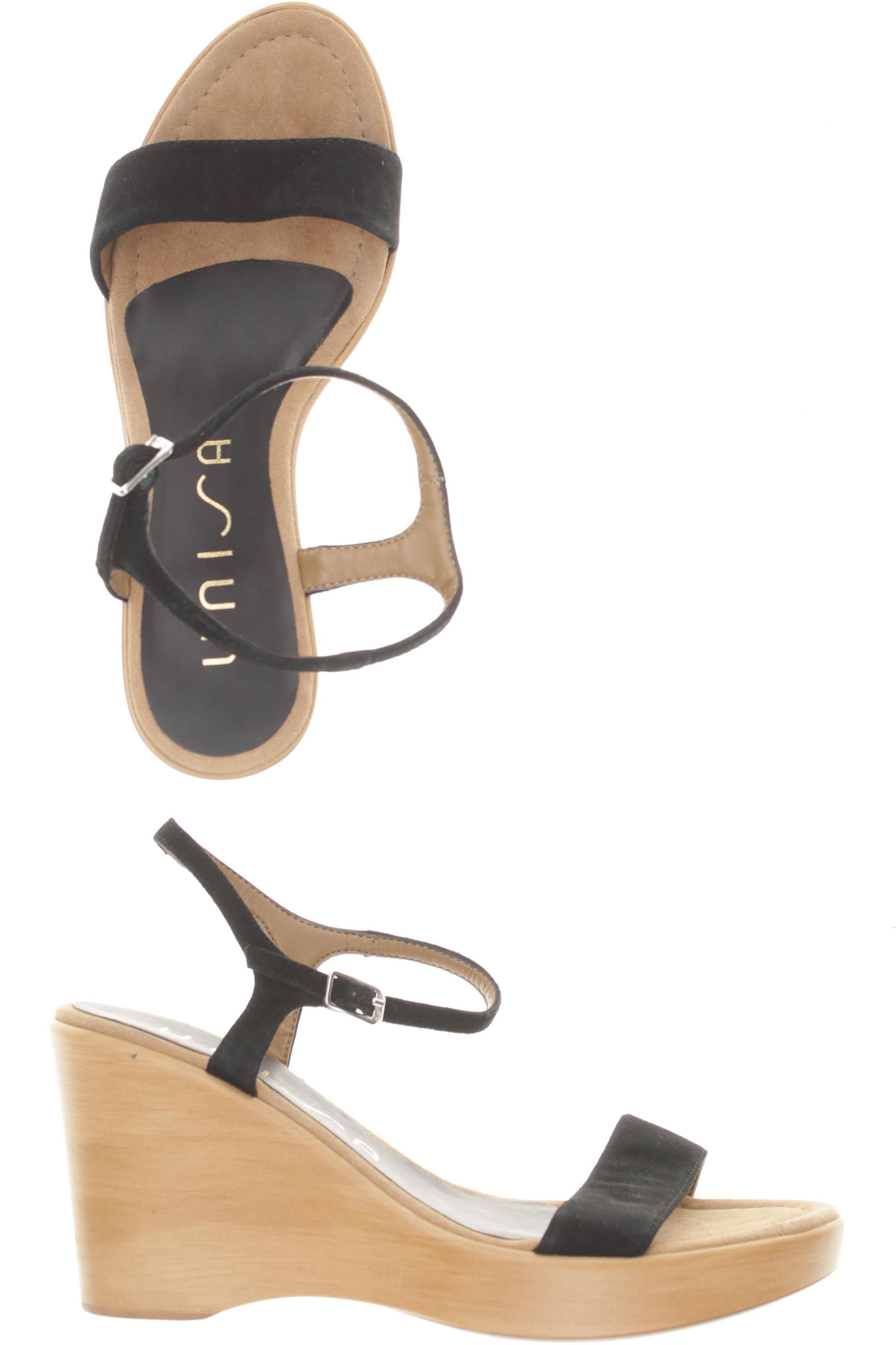 

Unisa Damen Sandale, schwarz, Gr. 38