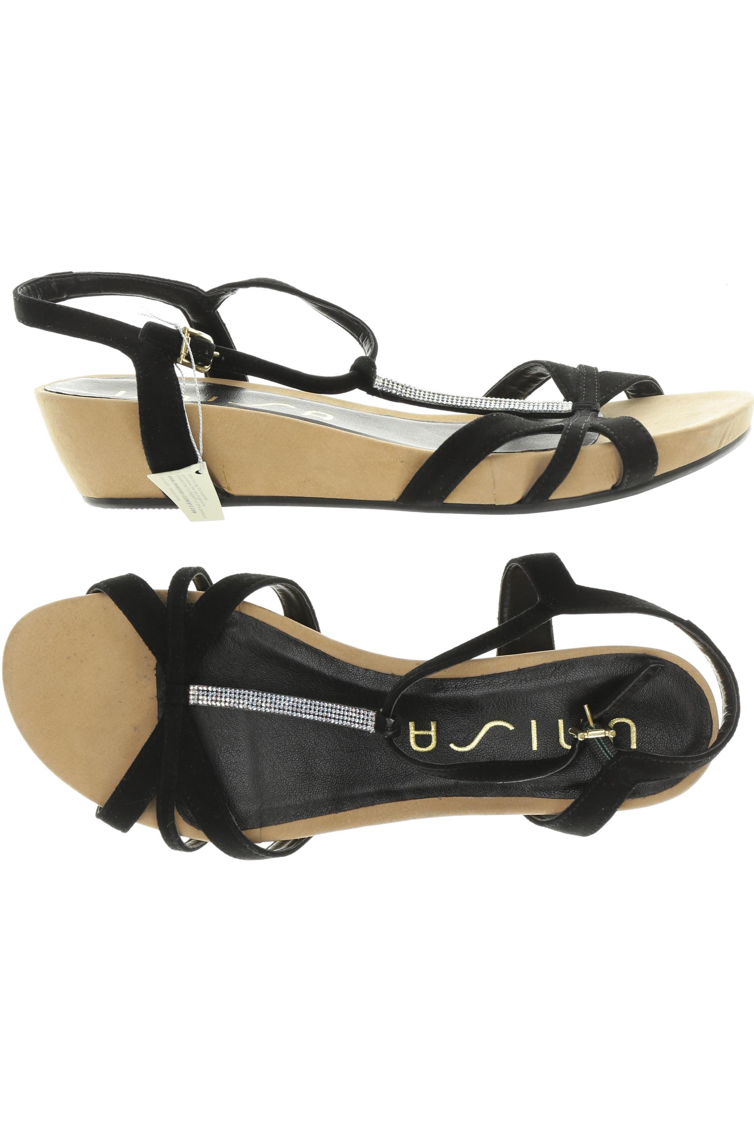 

Unisa Damen Sandale, schwarz, Gr. 40