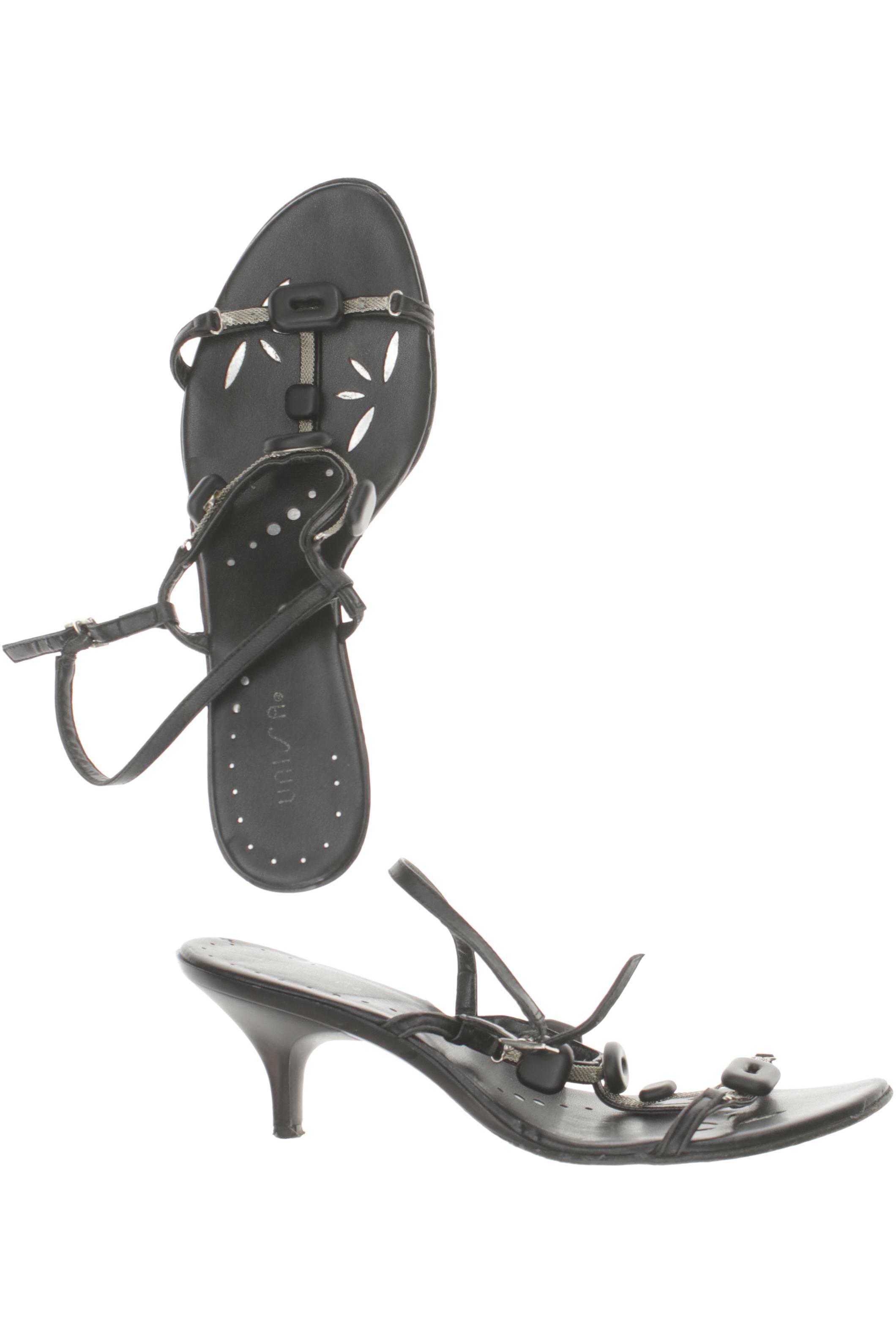 

Unisa Damen Sandale, schwarz, Gr. 39