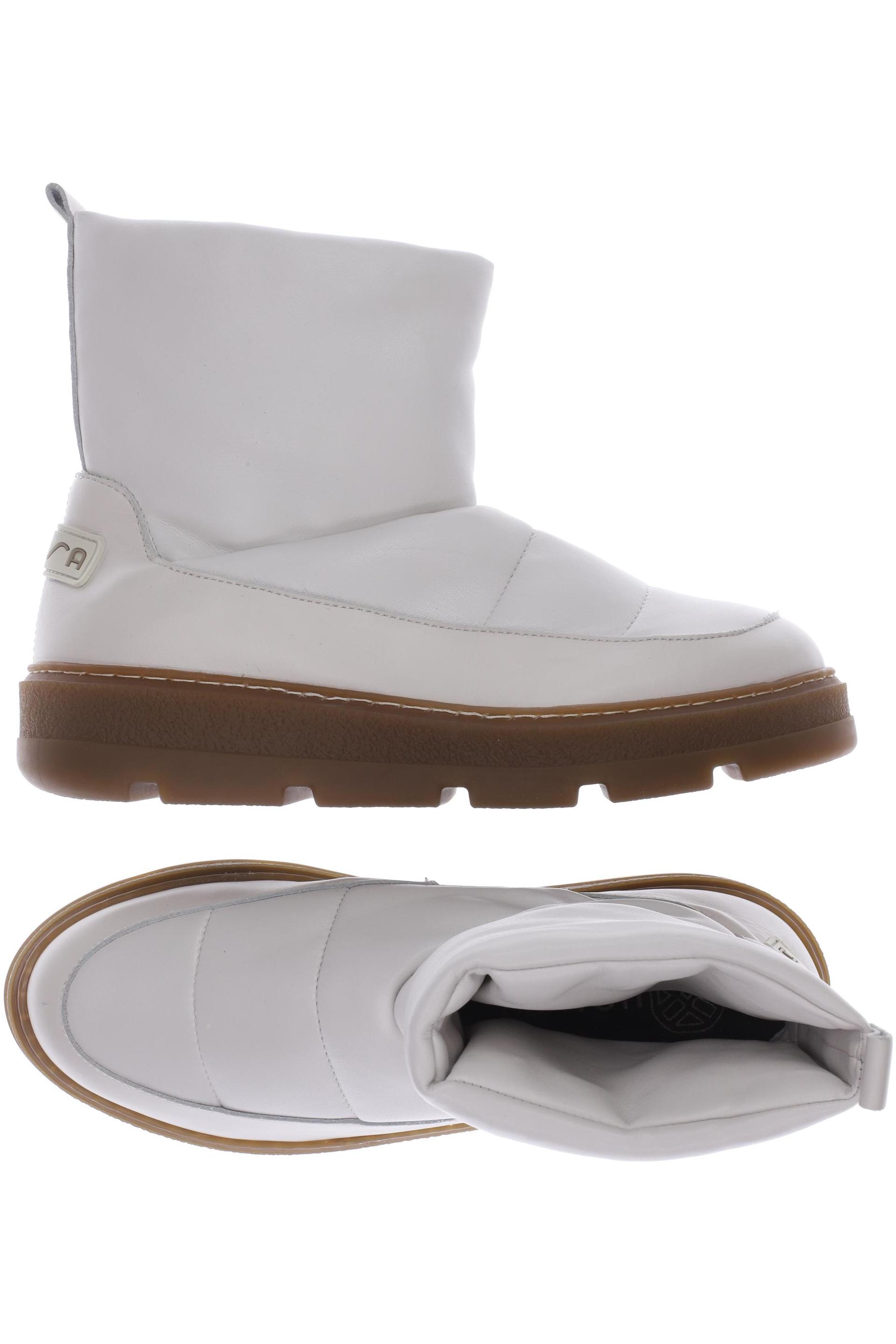 

Unisa Damen Stiefelette, cremeweiß