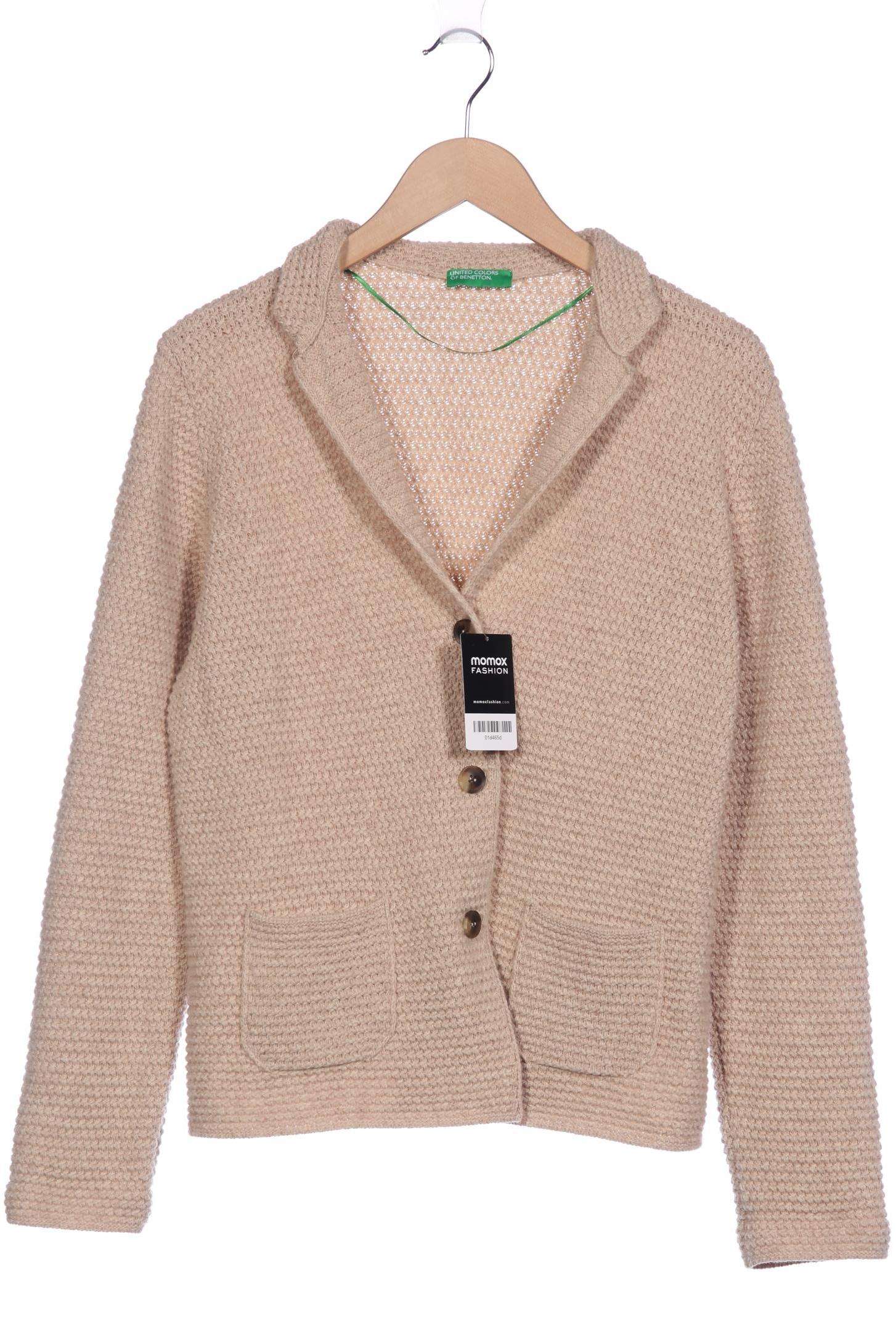 

United Colors OF Benetton Damen Strickjacke, beige, Gr. 42