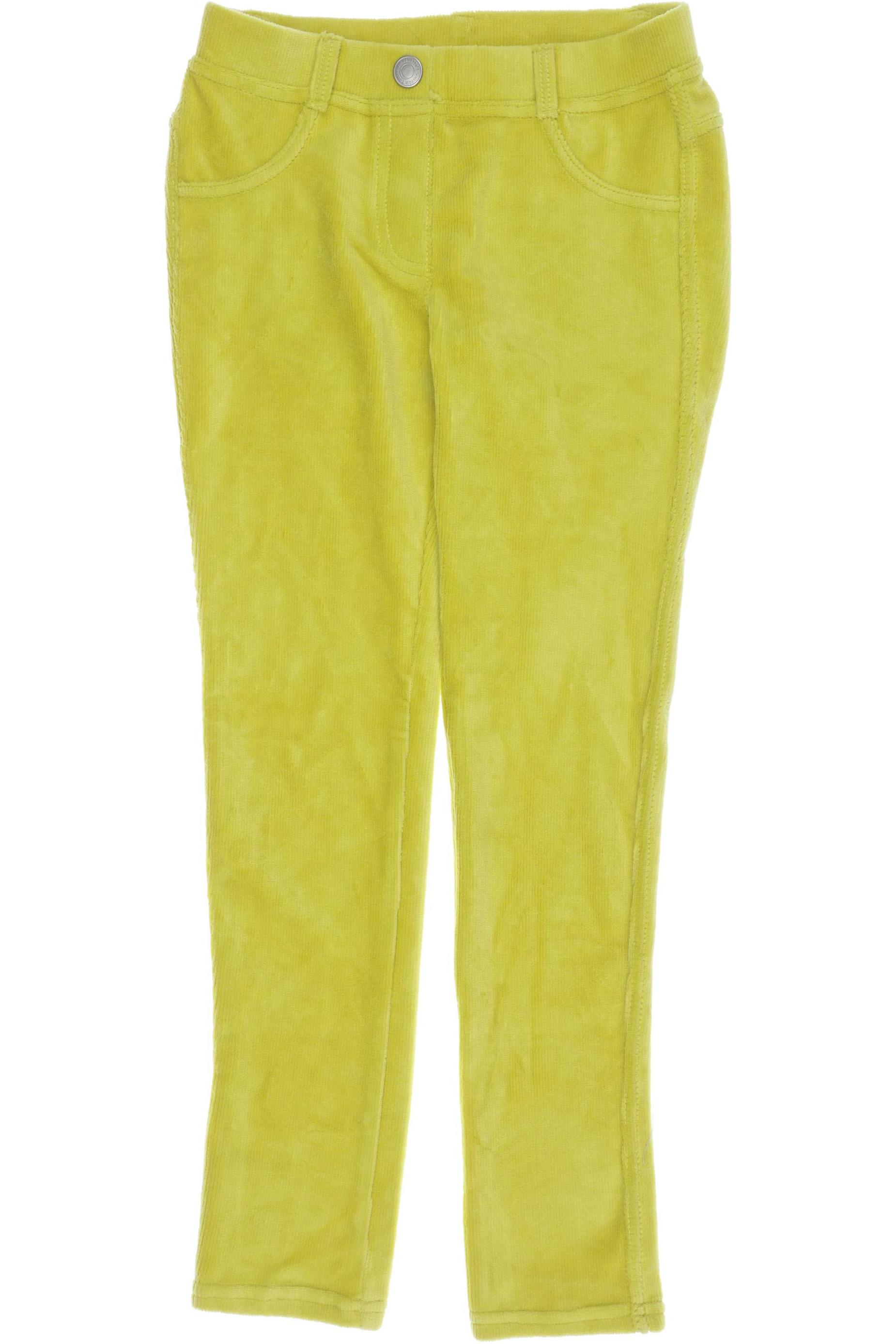 

United Colors OF Benetton Damen Stoffhose, gelb, Gr. 128