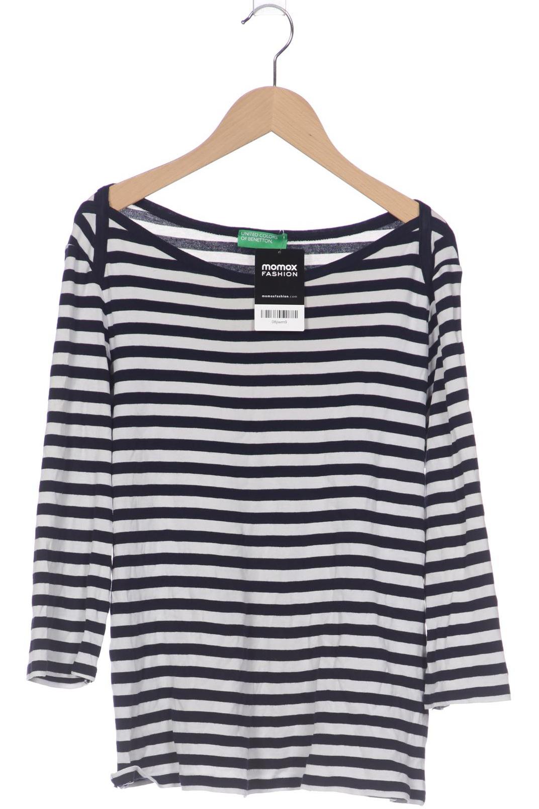 

United Colors OF Benetton Damen Langarmshirt, marineblau, Gr. 38