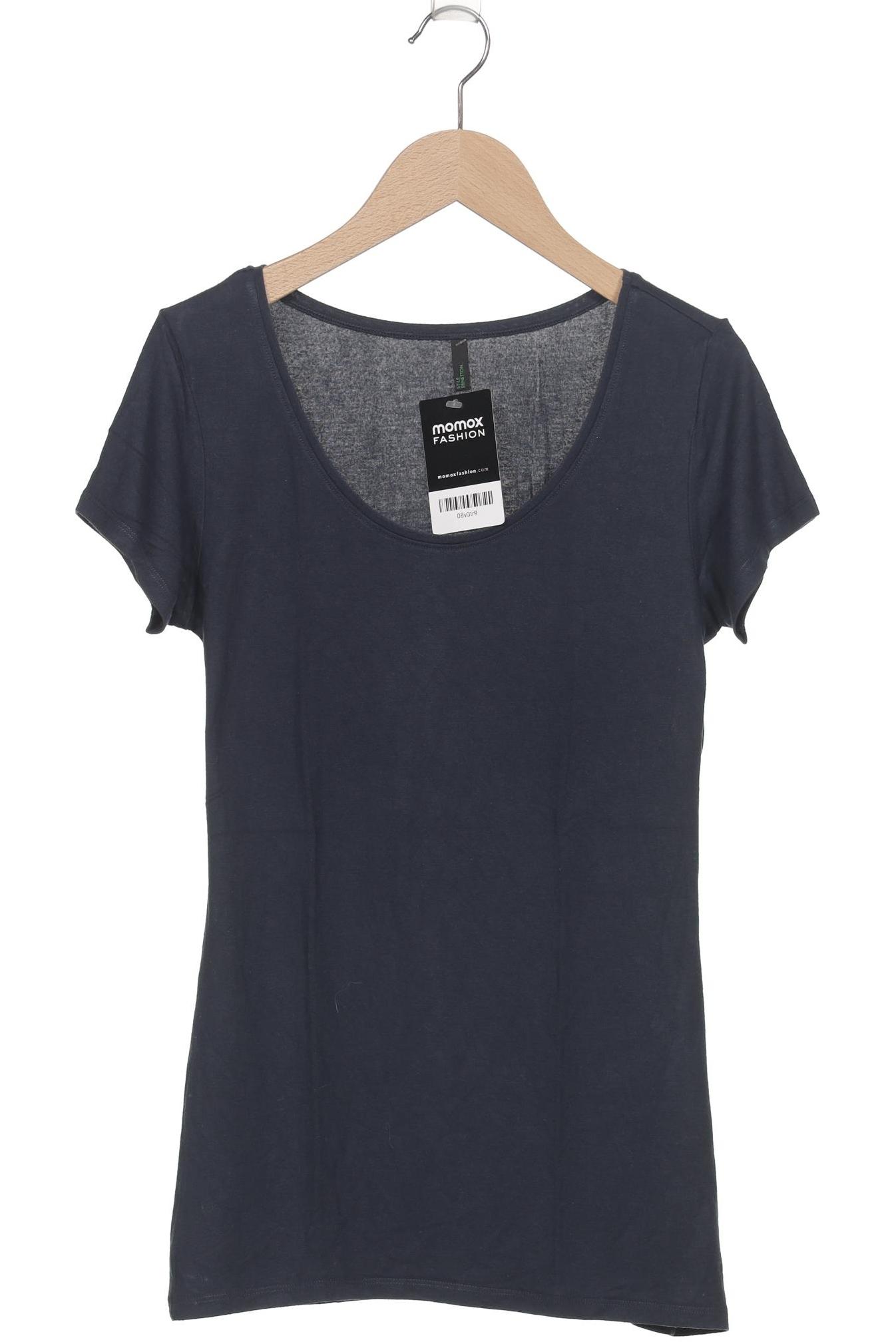 

United Colors OF Benetton Damen T-Shirt, marineblau, Gr. 36