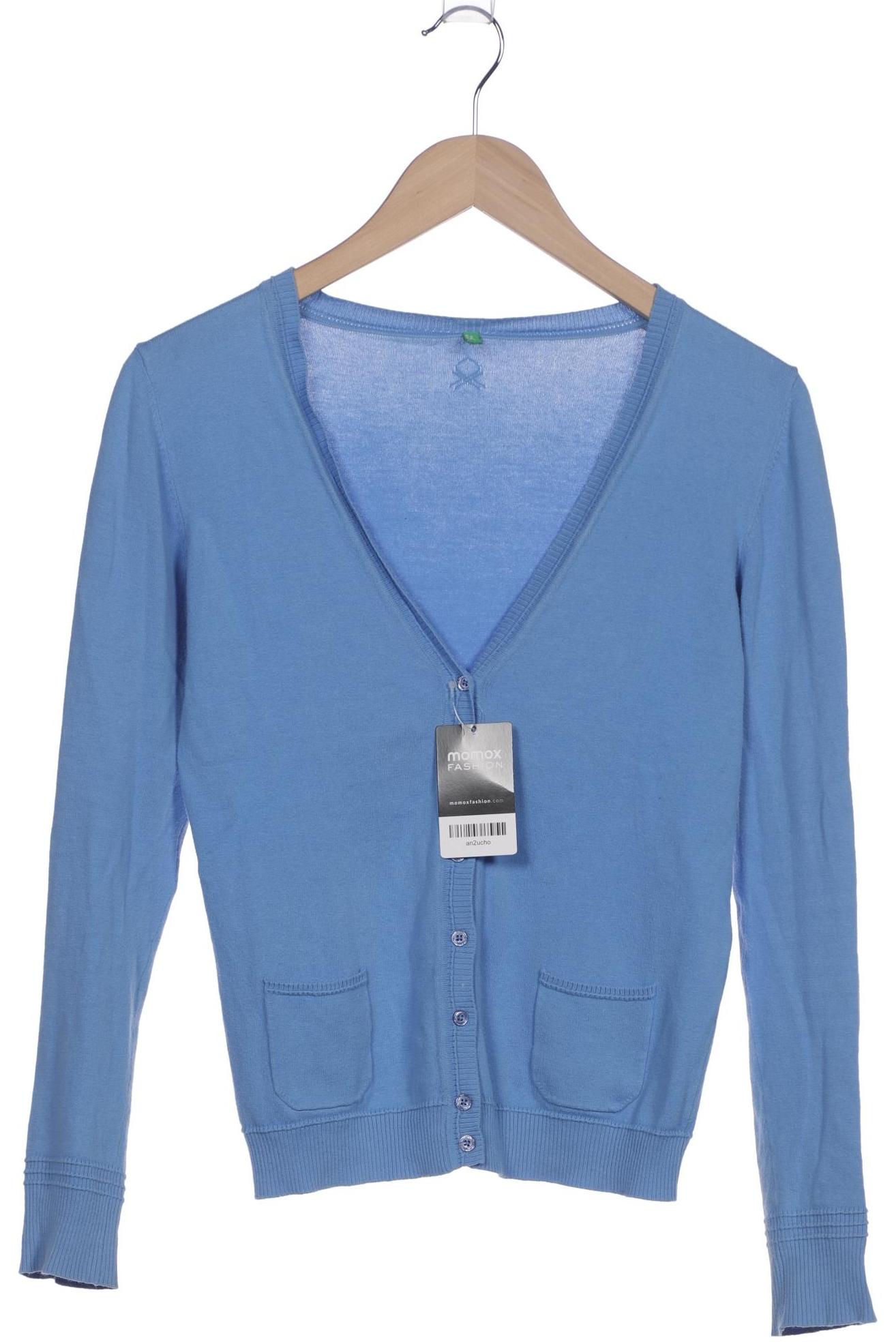 

United Colors OF Benetton Damen Strickjacke, blau, Gr. 34