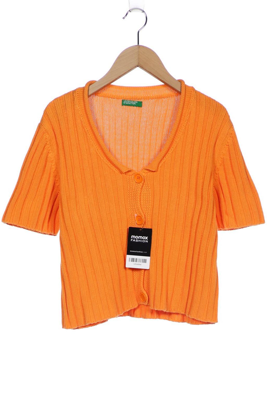 

UNITED COLORS OF BENETTON Damen Strickjacke, orange