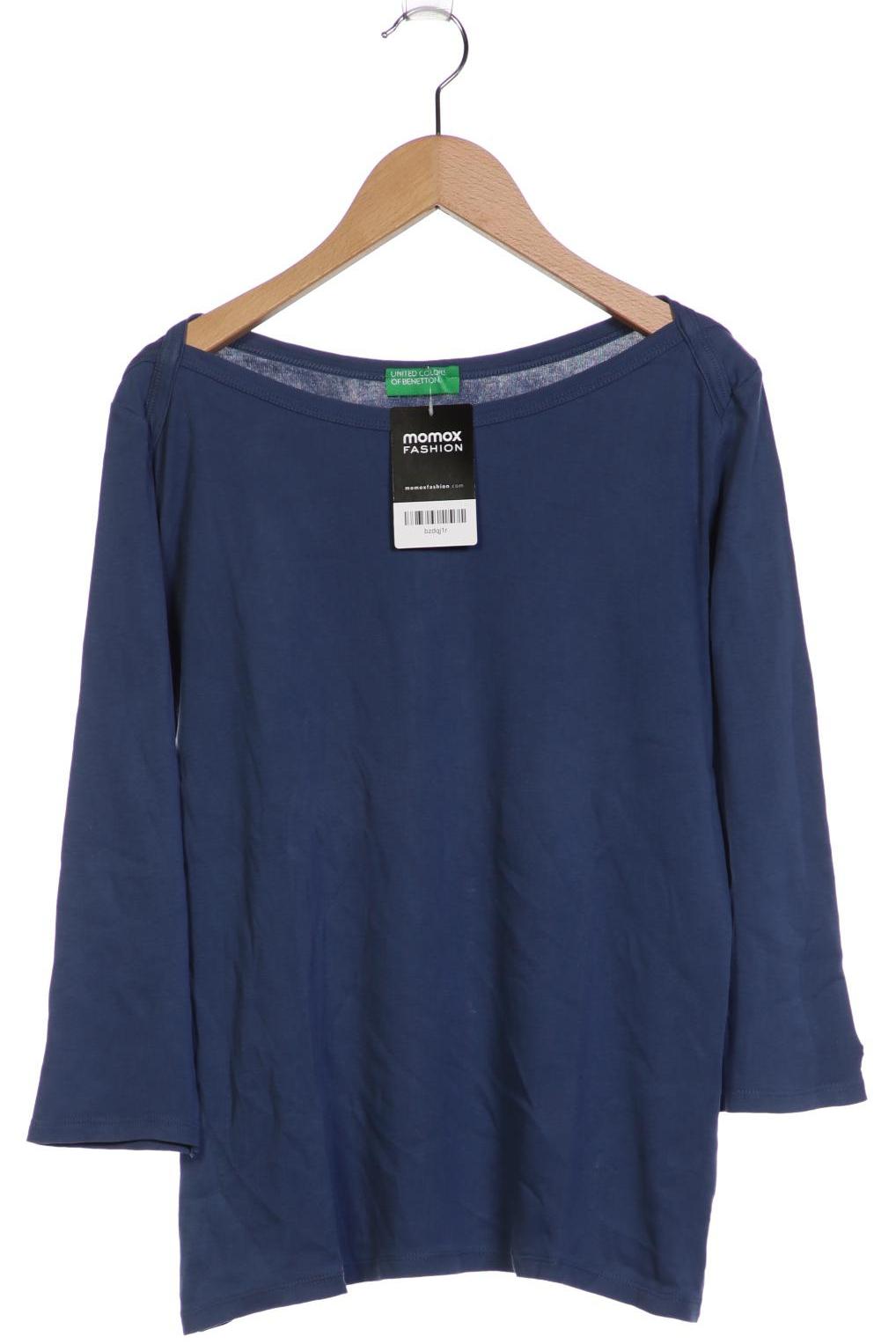

United Colors OF Benetton Damen Langarmshirt, blau, Gr. 42