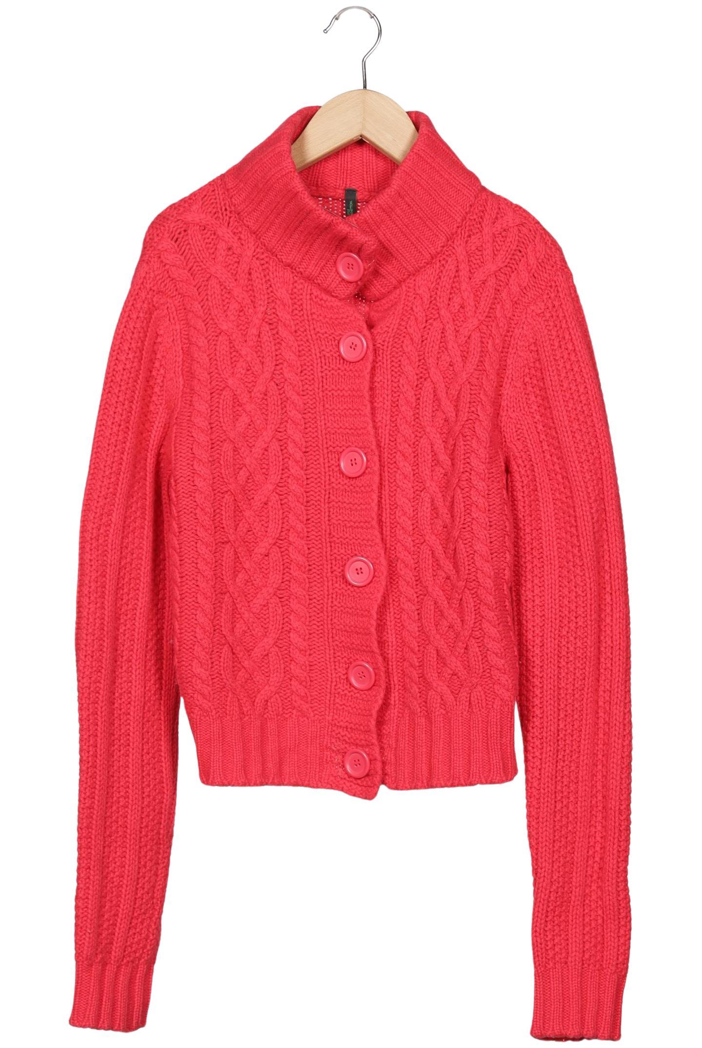 

United Colors OF Benetton Damen Strickjacke, rot, Gr. 38