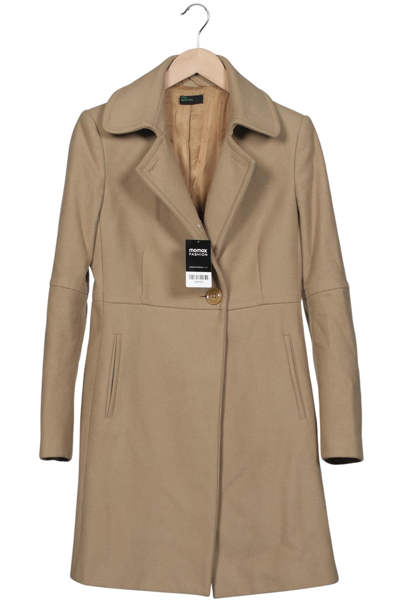 

United Colors OF Benetton Damen Mantel, beige, Gr. 42