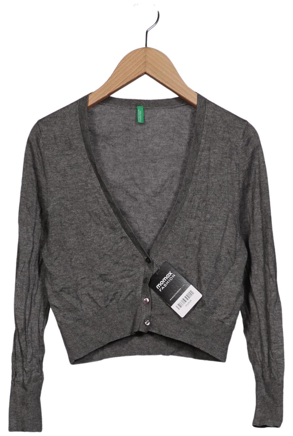 

United Colors OF Benetton Damen Strickjacke, grau, Gr. 34