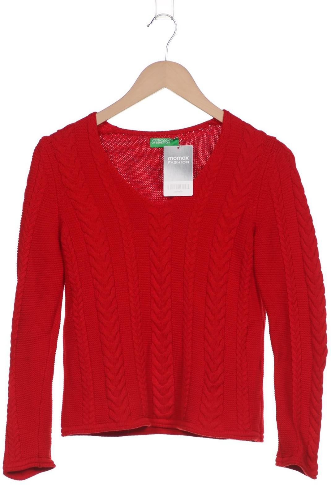 

United Colors OF Benetton Damen Pullover, rot, Gr. 34