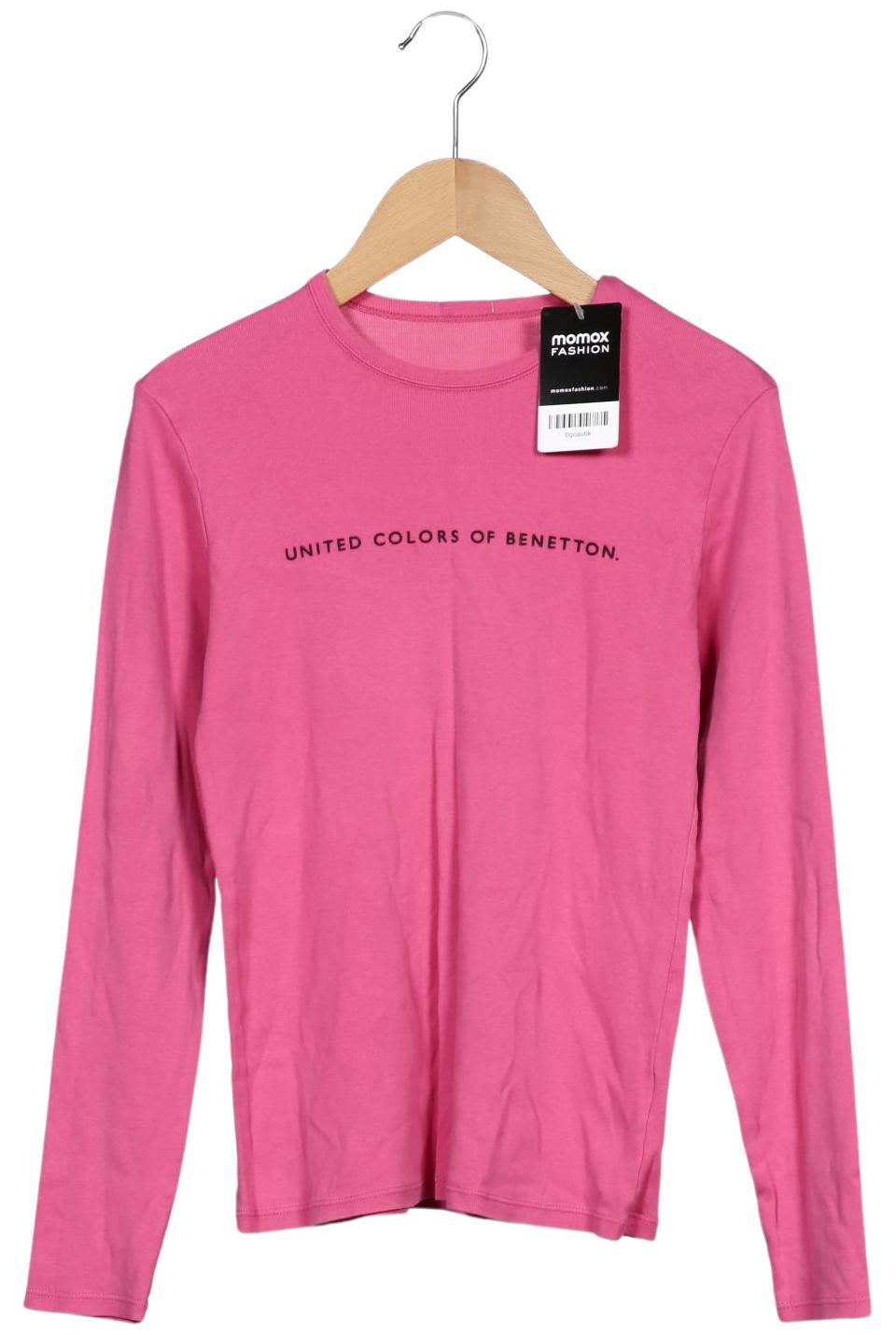 

United Colors OF Benetton Damen Langarmshirt, pink, Gr. 36