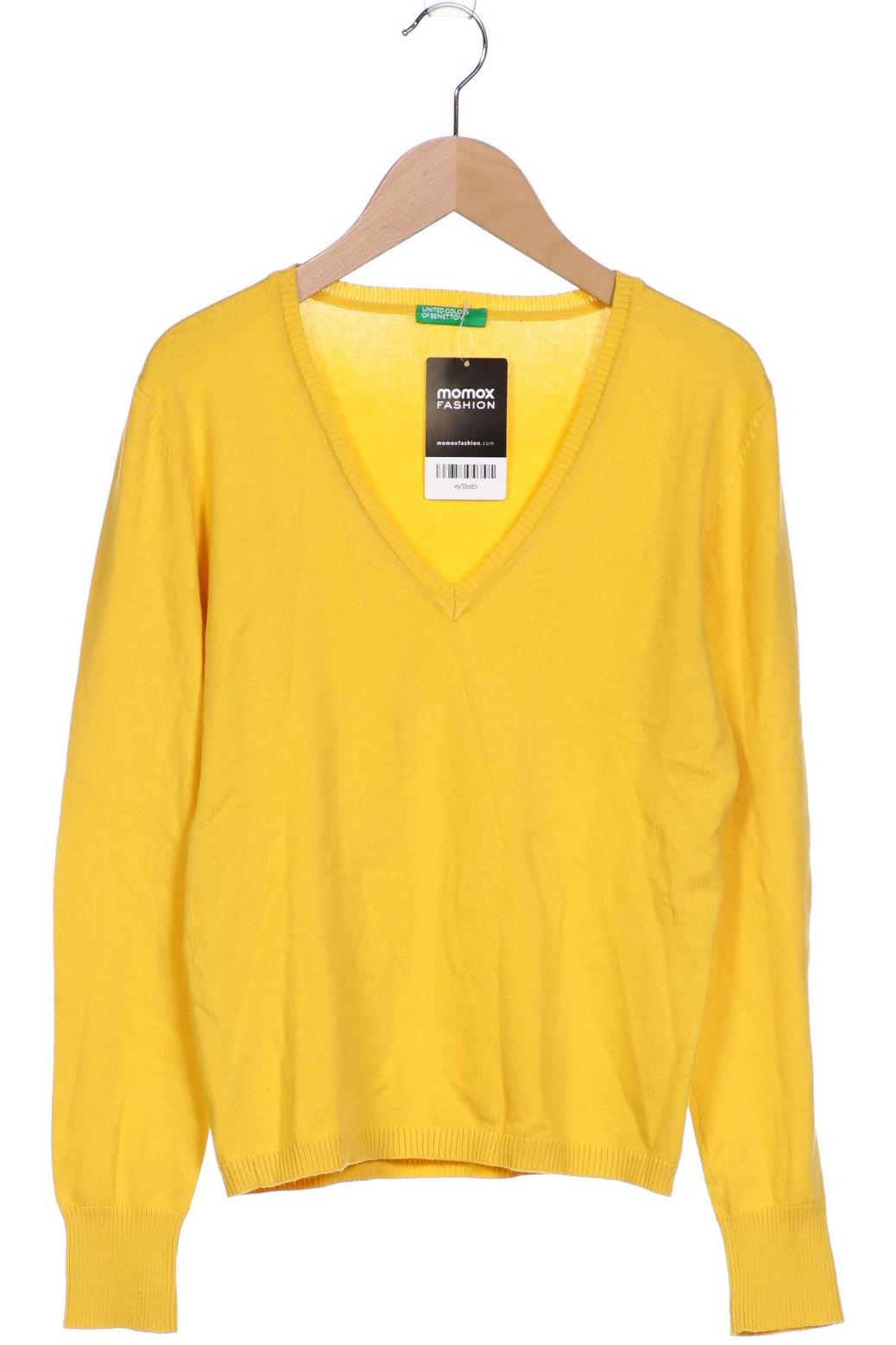 

United Colors OF Benetton Damen Pullover, gelb, Gr. 36