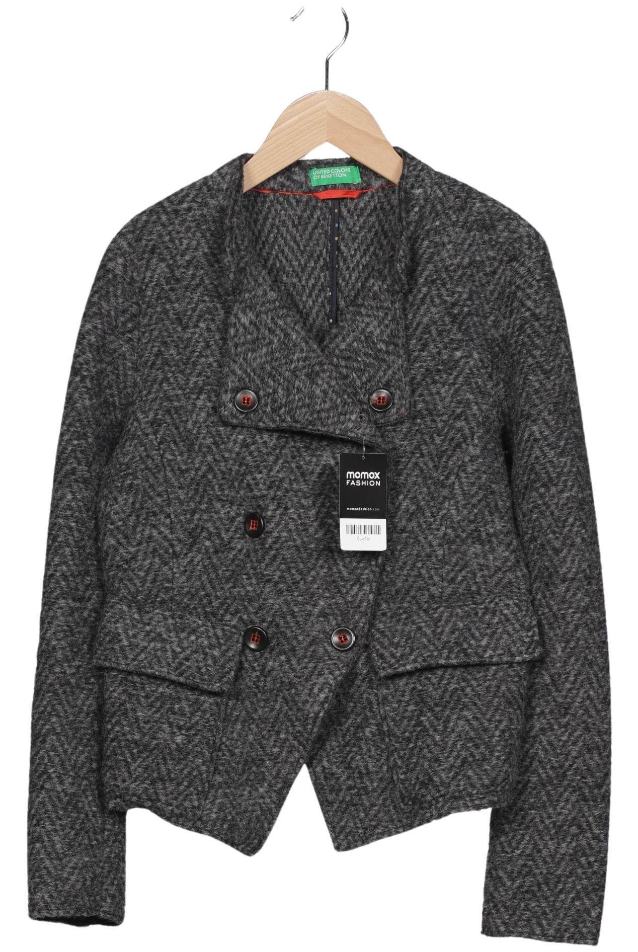 

United Colors OF Benetton Damen Strickjacke, grau, Gr. 36