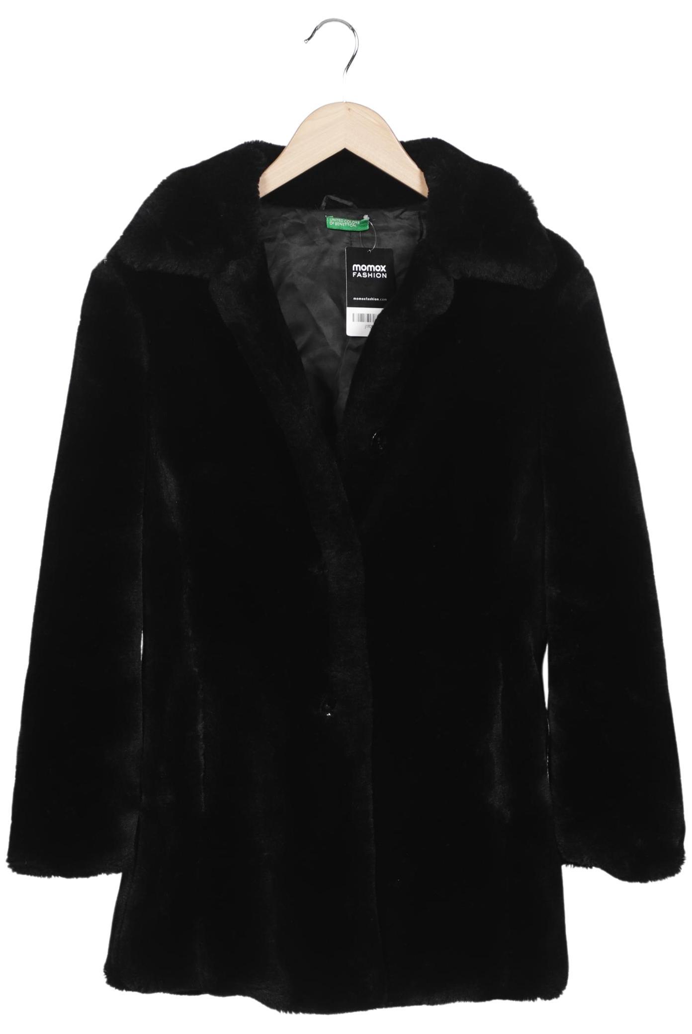 

United Colors OF Benetton Damen Mantel, schwarz, Gr. 36